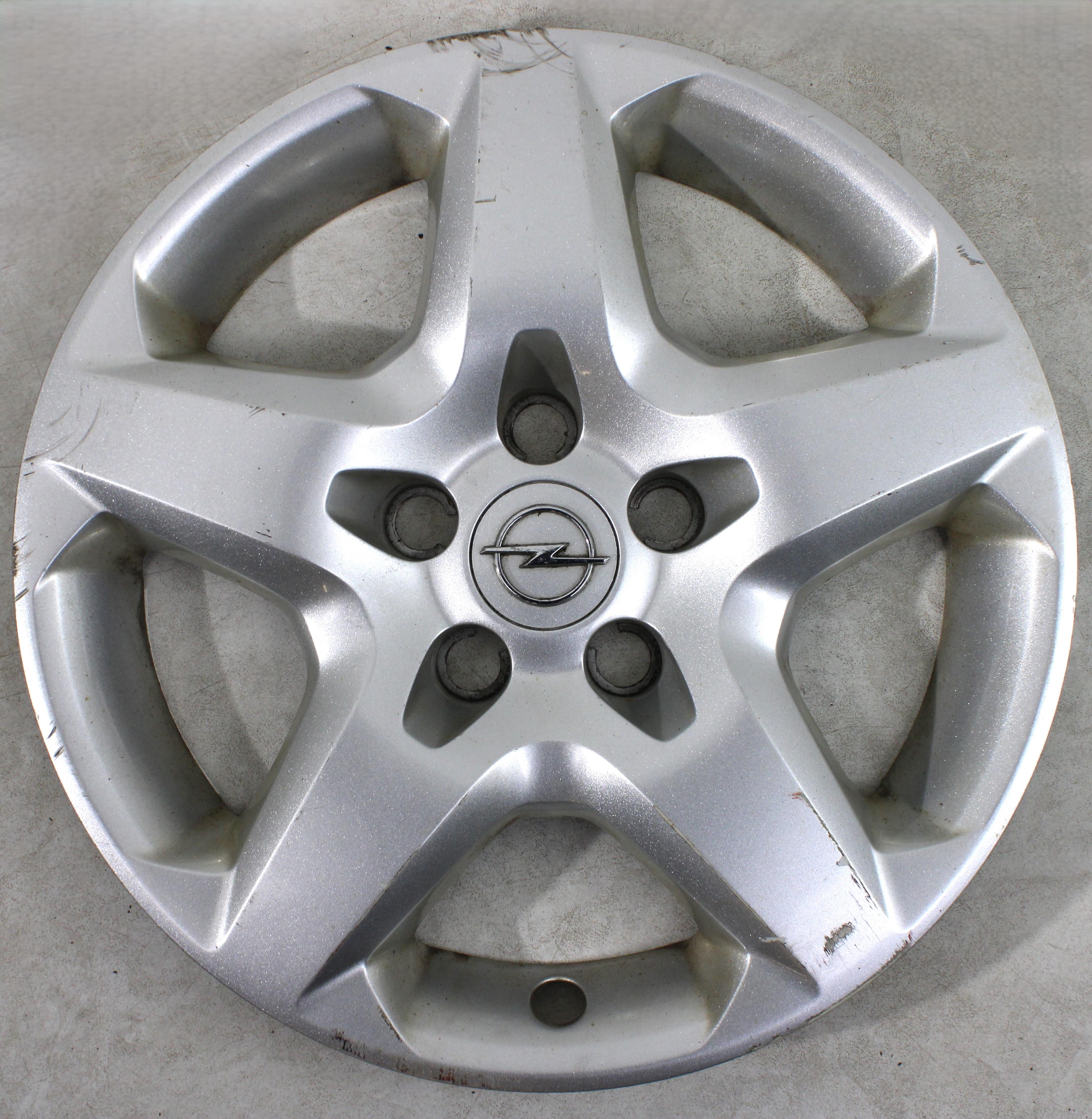 1 X ORIGINAL 16" OPEL DESIGN RADKAPPE ASTRA MERIVA VECTRA 13240543QE