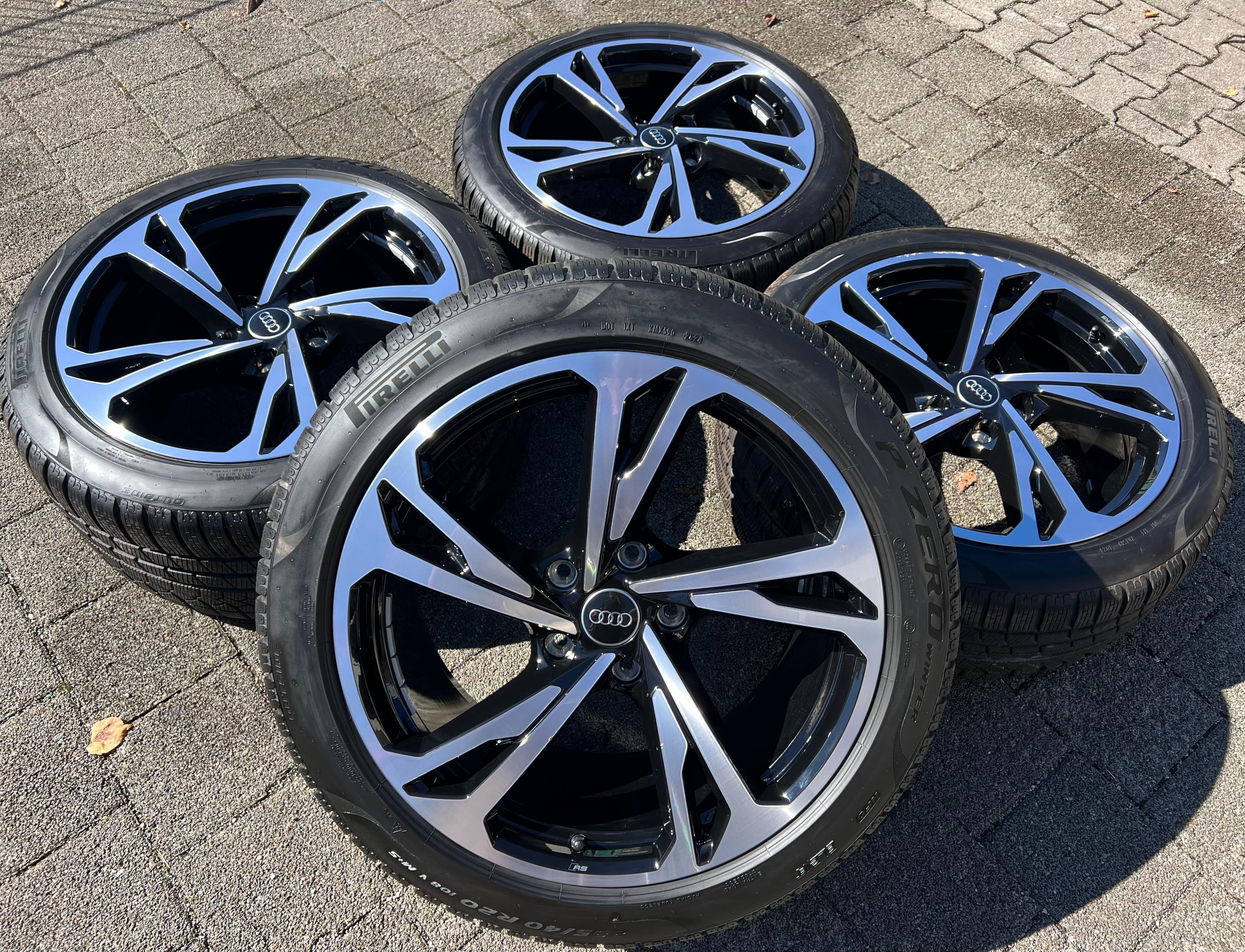 4 ORIGINAL 20" ALU WINTERRÄDER AUDI ETRON E-TRON GT 4J3601025AM 4J3601025AL