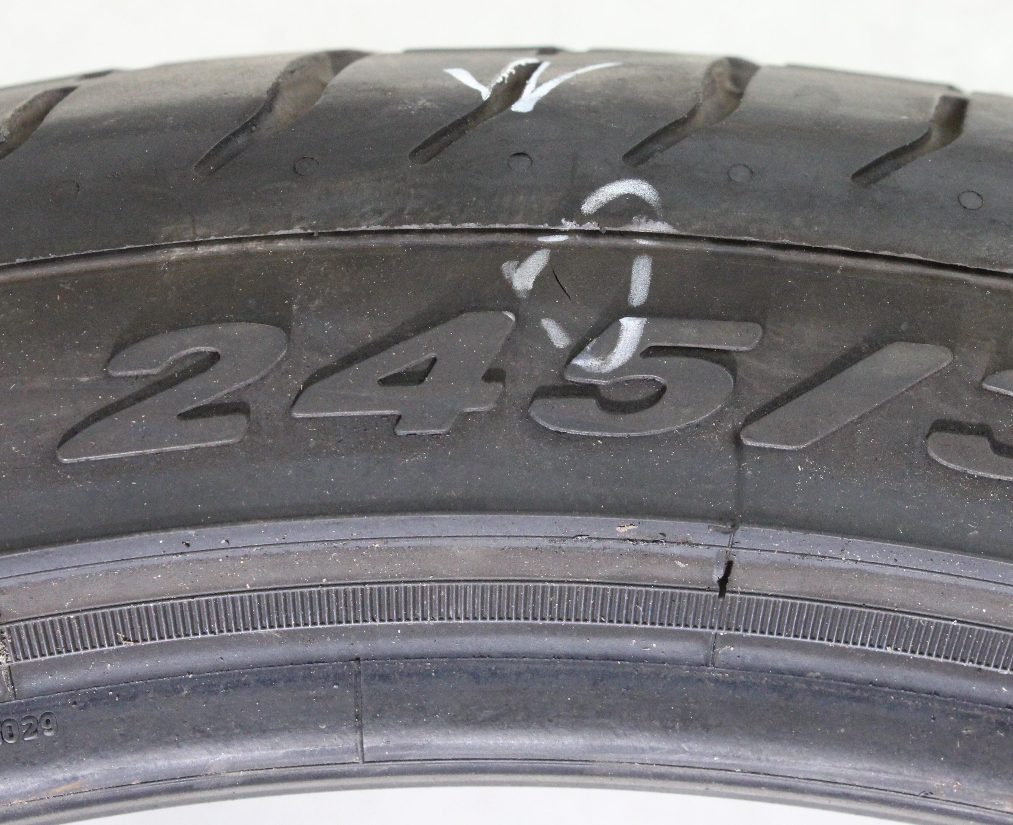 2 x 245/35R20 95Y Sommerreifen Pirelli Pzero 6,5-7mm 2021