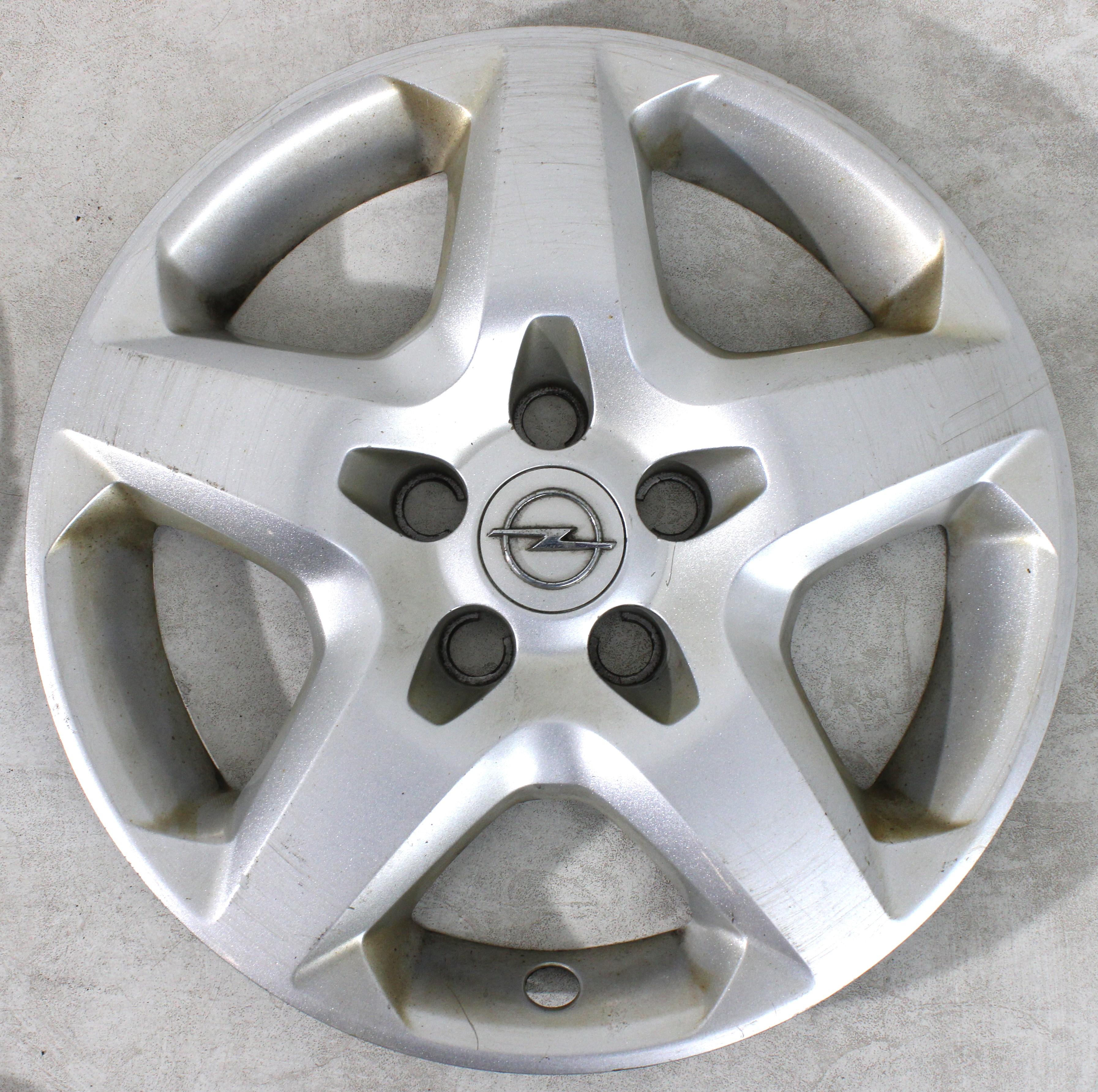 1 X ORIGINAL 16" OPEL DESIGN RADKAPPE ASTRA MERIVA VECTRA 13240543QE FREIHAUS