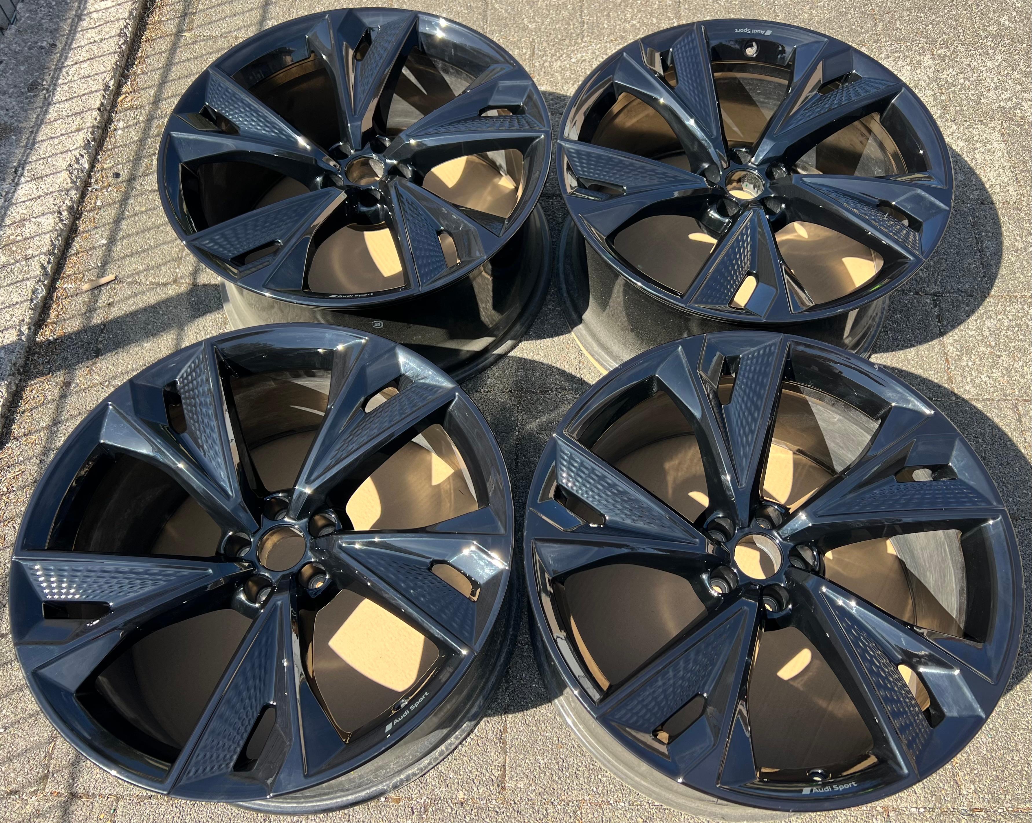 4 ORIGINAL 22" ALUFELGEN AUDI RS6 RS7 4K F2 C8 3 4K0601025BC 10,5x22 ET19