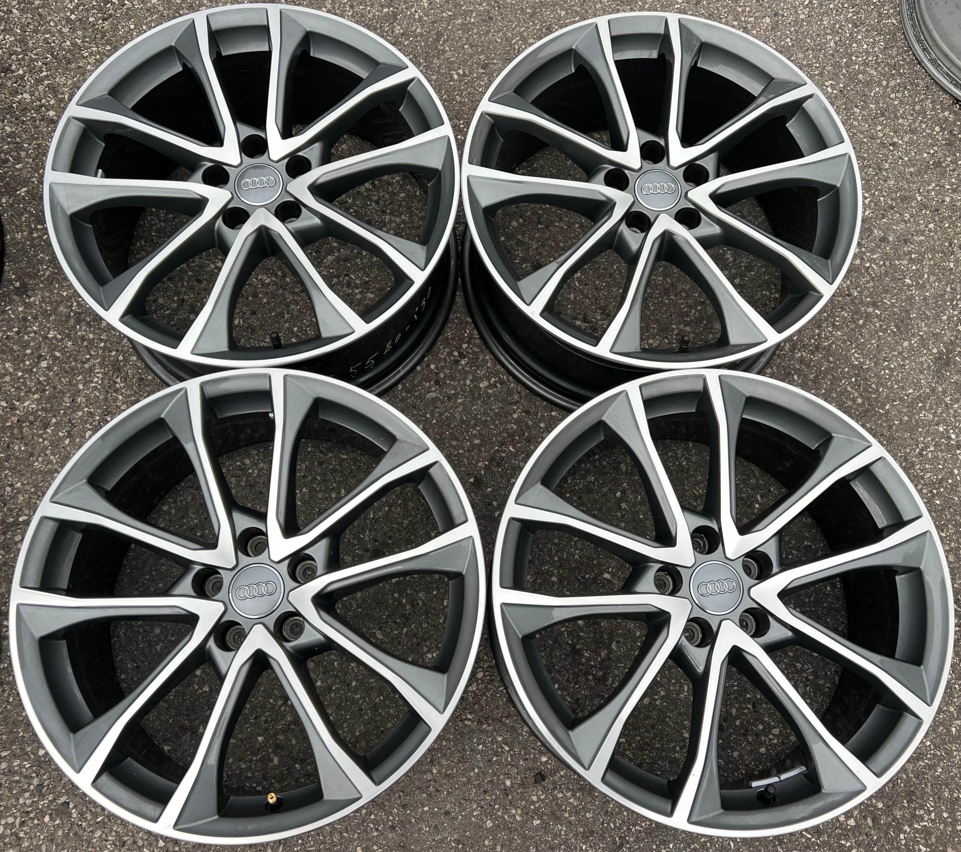 4 cerchi in lega originali da 19" AUDI A4 S4 8W B9 8W0601025BF 8,5x19 ET40 consegna gratuita