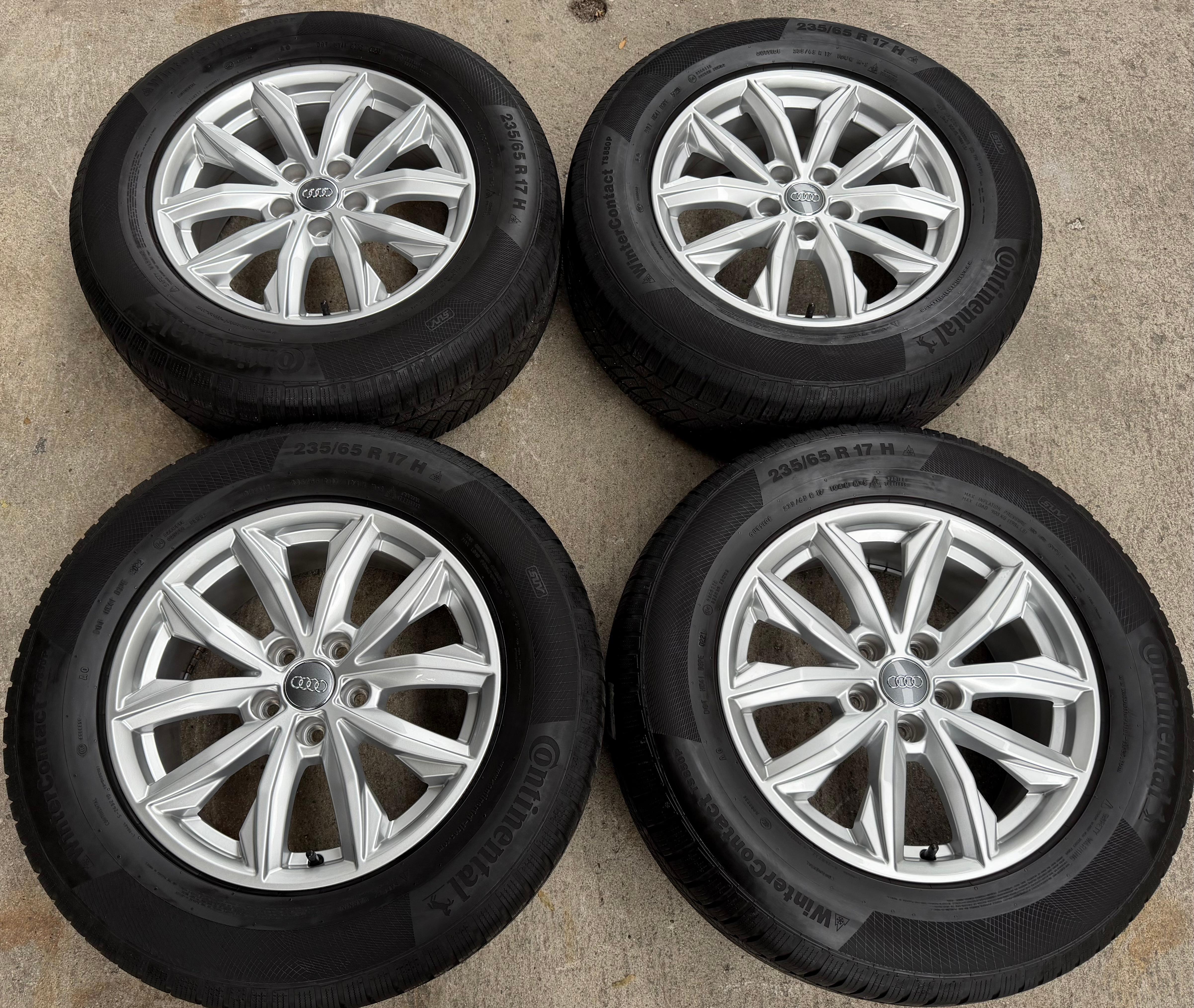 4 Original 17" Alufelgen Audi Q5 FY 80A601025J 7x17 ET34 Felge