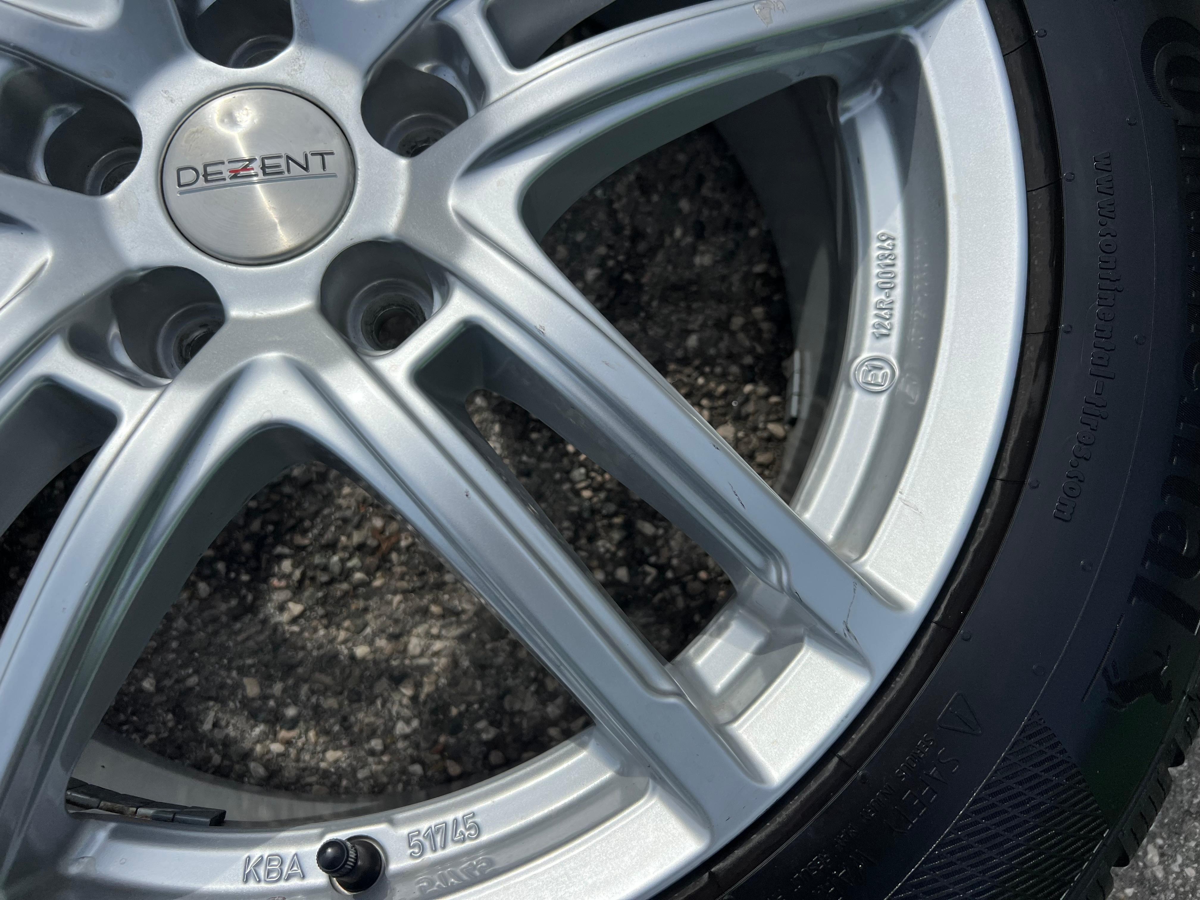 4 Alu 18" Winterräder Volvo S90 II V90 XC40 C40 X 235/55R18 104V Continental
