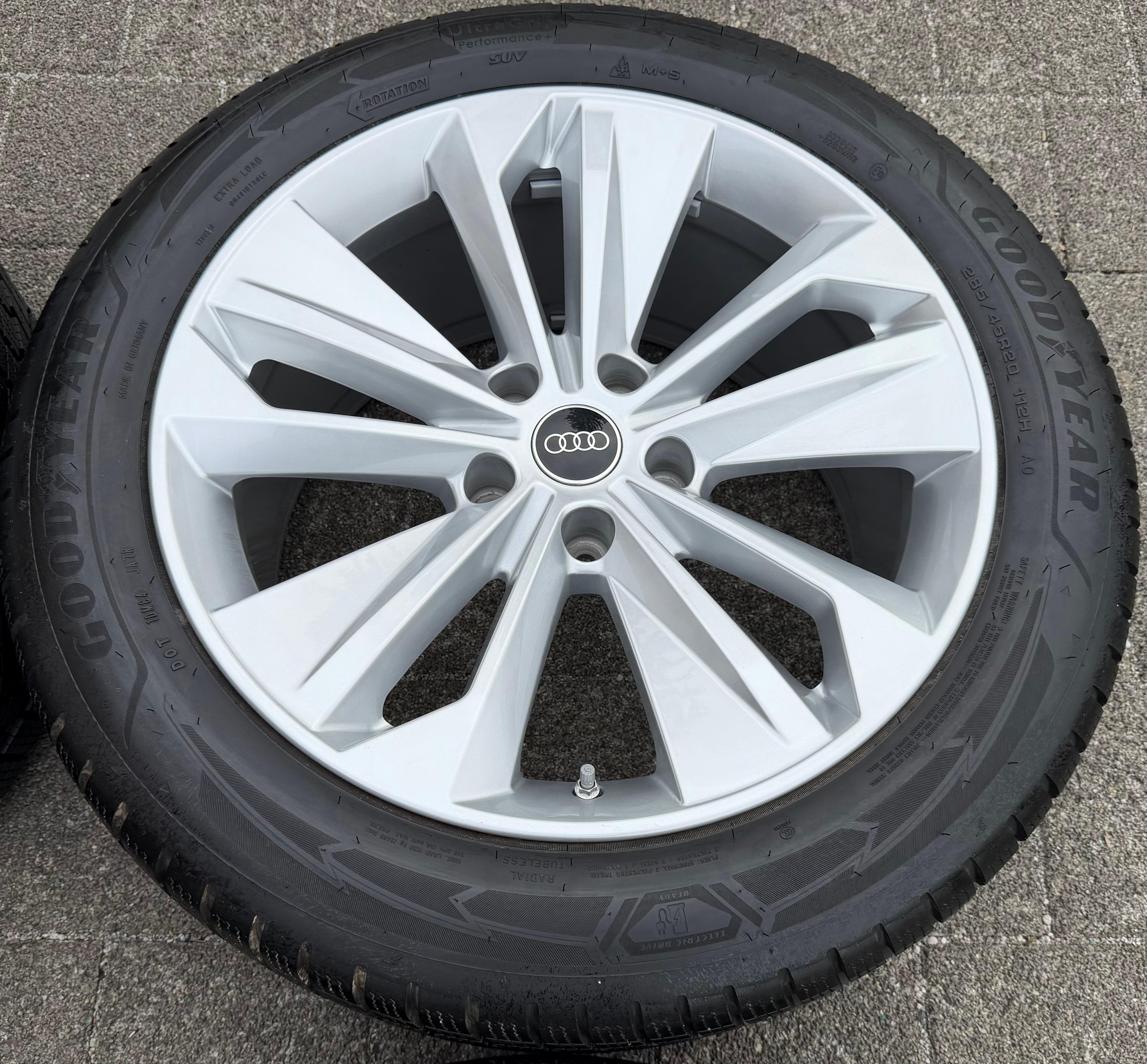 4 ORIGINAL ALU 20" WINTERRÄDER AUDI Q6 SQ6 E-TRON GF 255/50R20 109V 285/45R20 112V