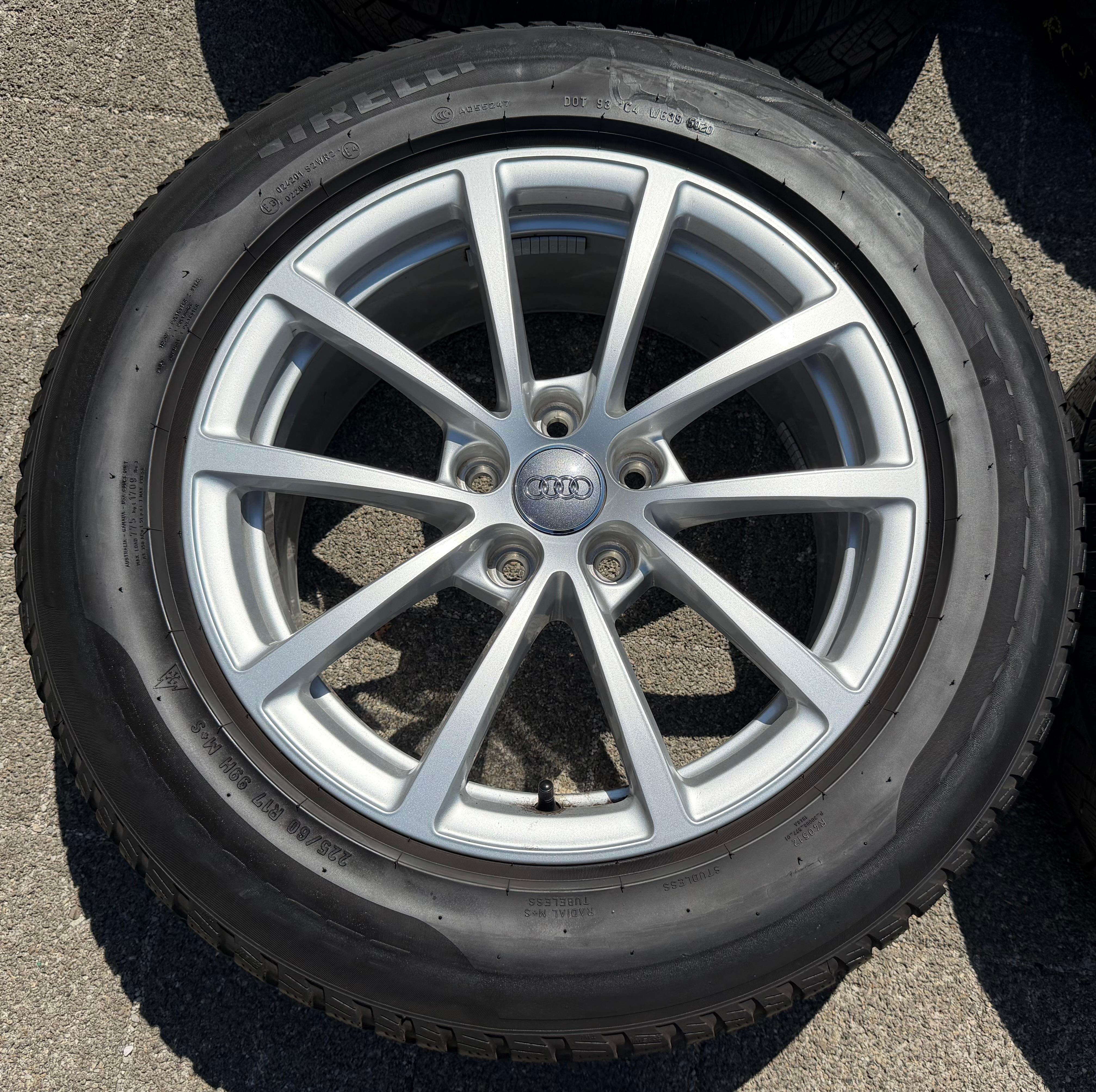 4 ORIGINAL 17" ALUFELGEN FELGEN AUDI A6 + AVANT 4K F2 C8 4K0601025 7,5x17 ET36