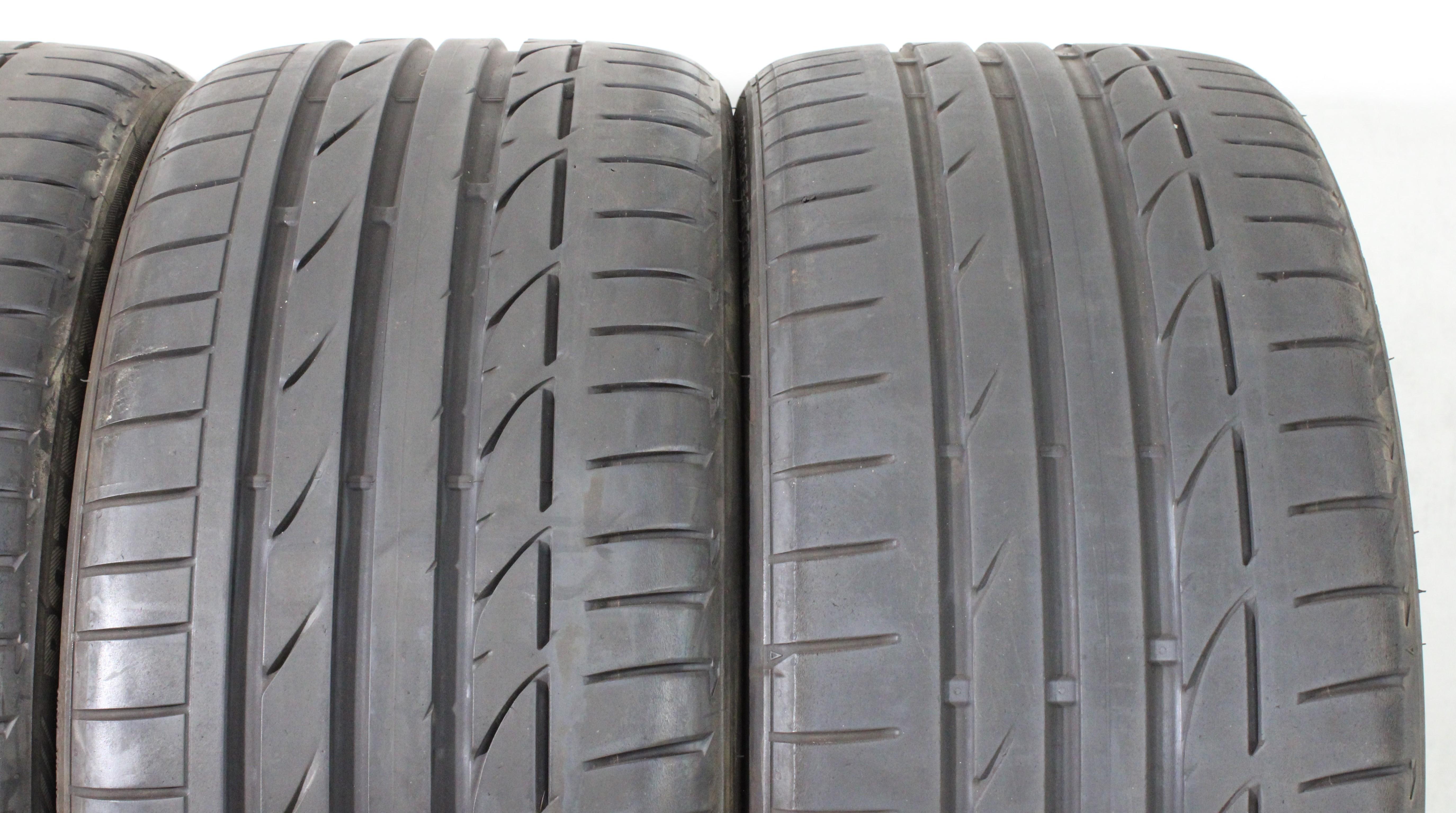 4 x 255/35R19 96Y Sommerreifen Bridgestone Potenza S001 2x4,5-5mm/2x6-6,5mm 2021 XL