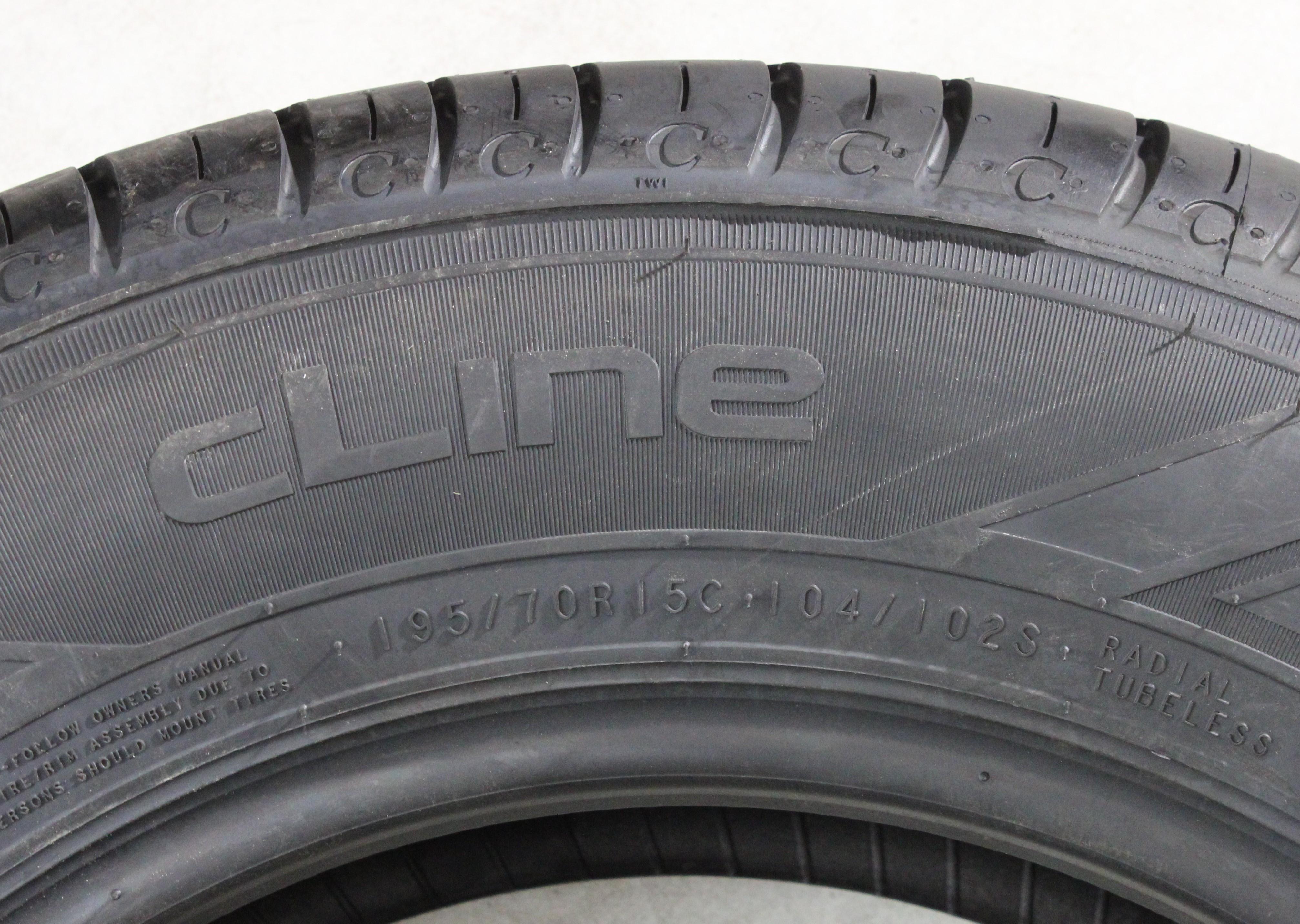 2 neumáticos de verano Nokian CLine 2022, 195/70R15C, 104/102S