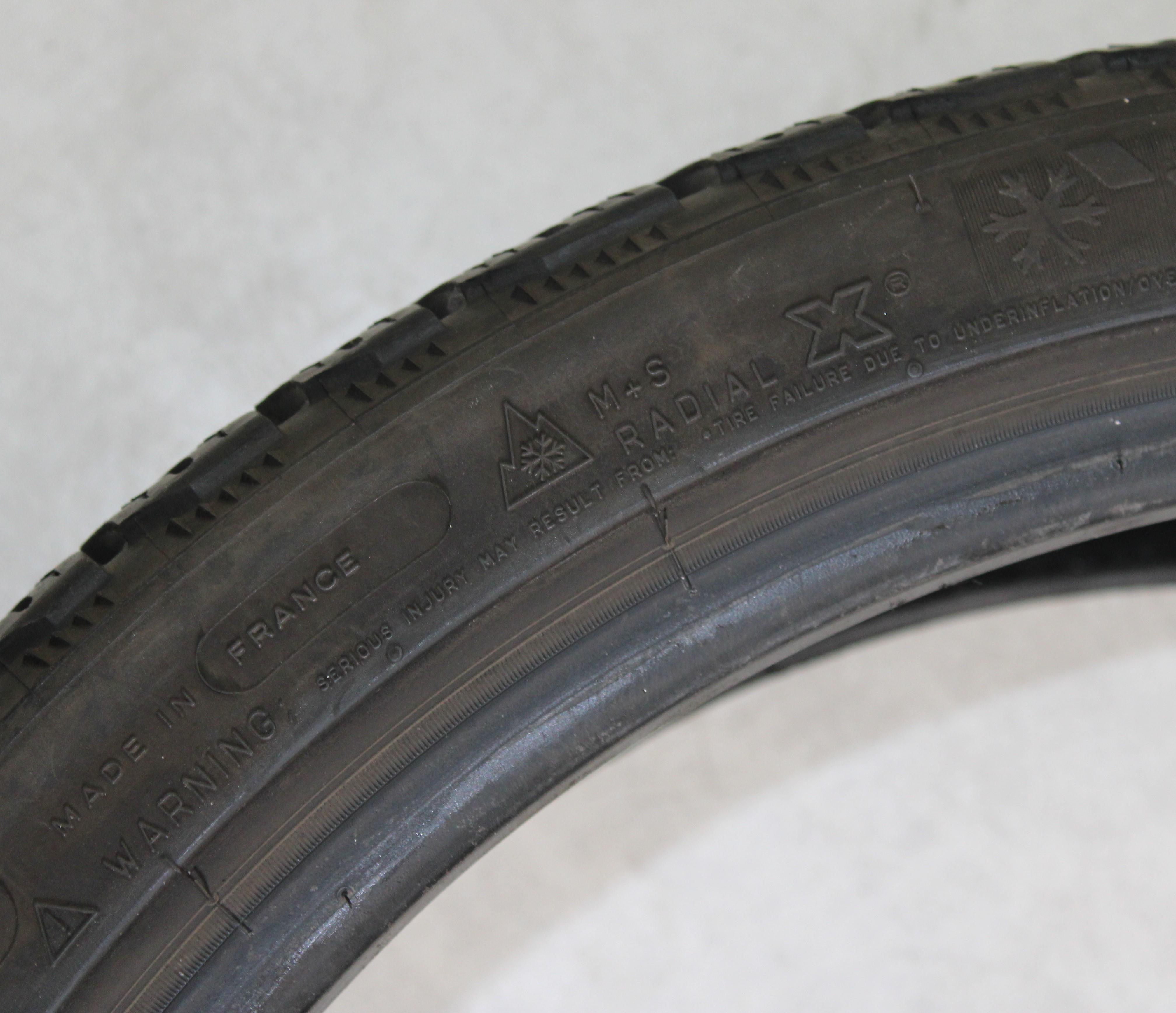 2 x 245/35R20 91V Winterreifen Michelin Pilot Alpin PA4 N0 7-7,5mm 2013