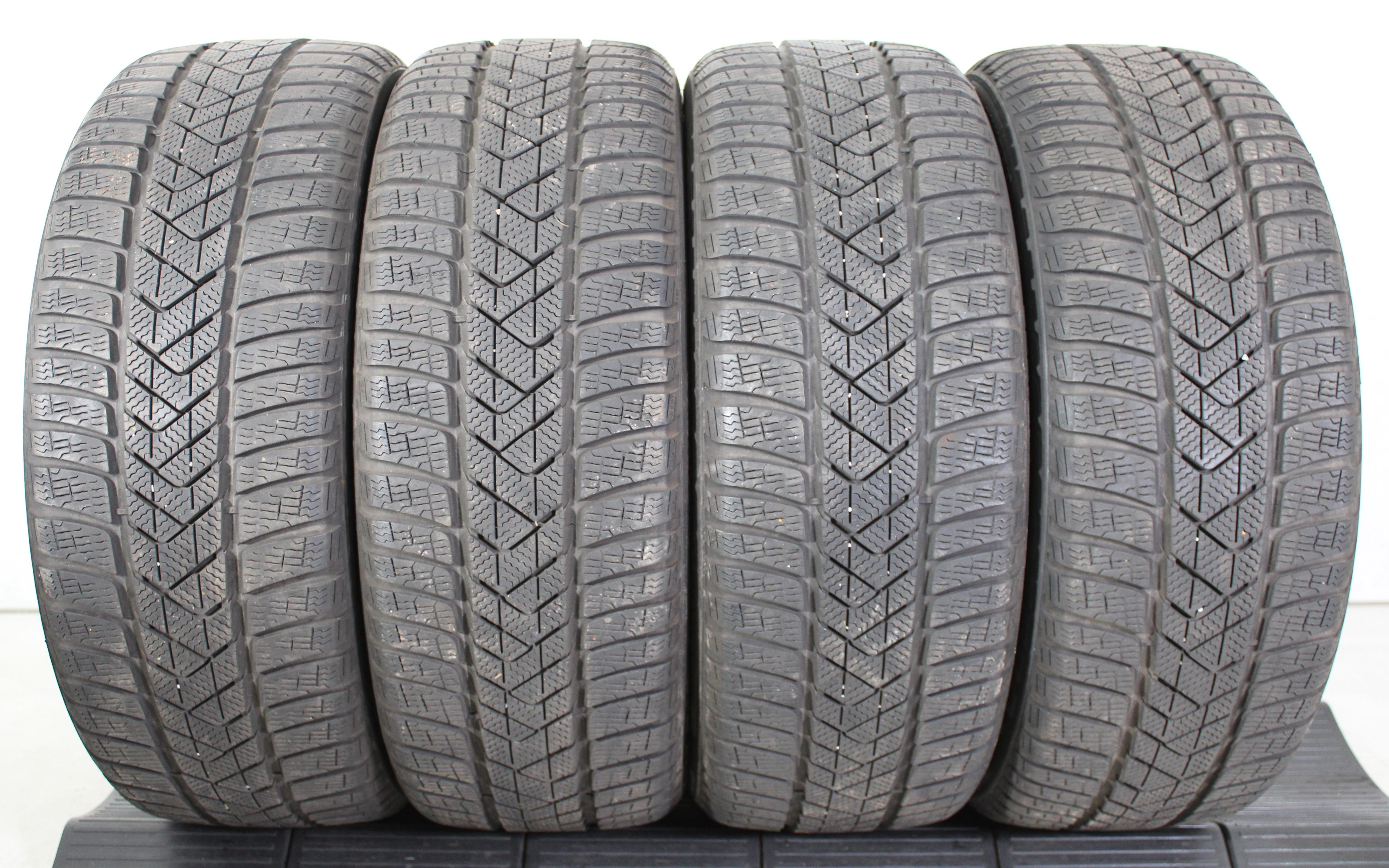 4 x 225/45R19 96V Winterreifen Pirelli Sottozero 3 6-6,5mm 2020 Freihaus