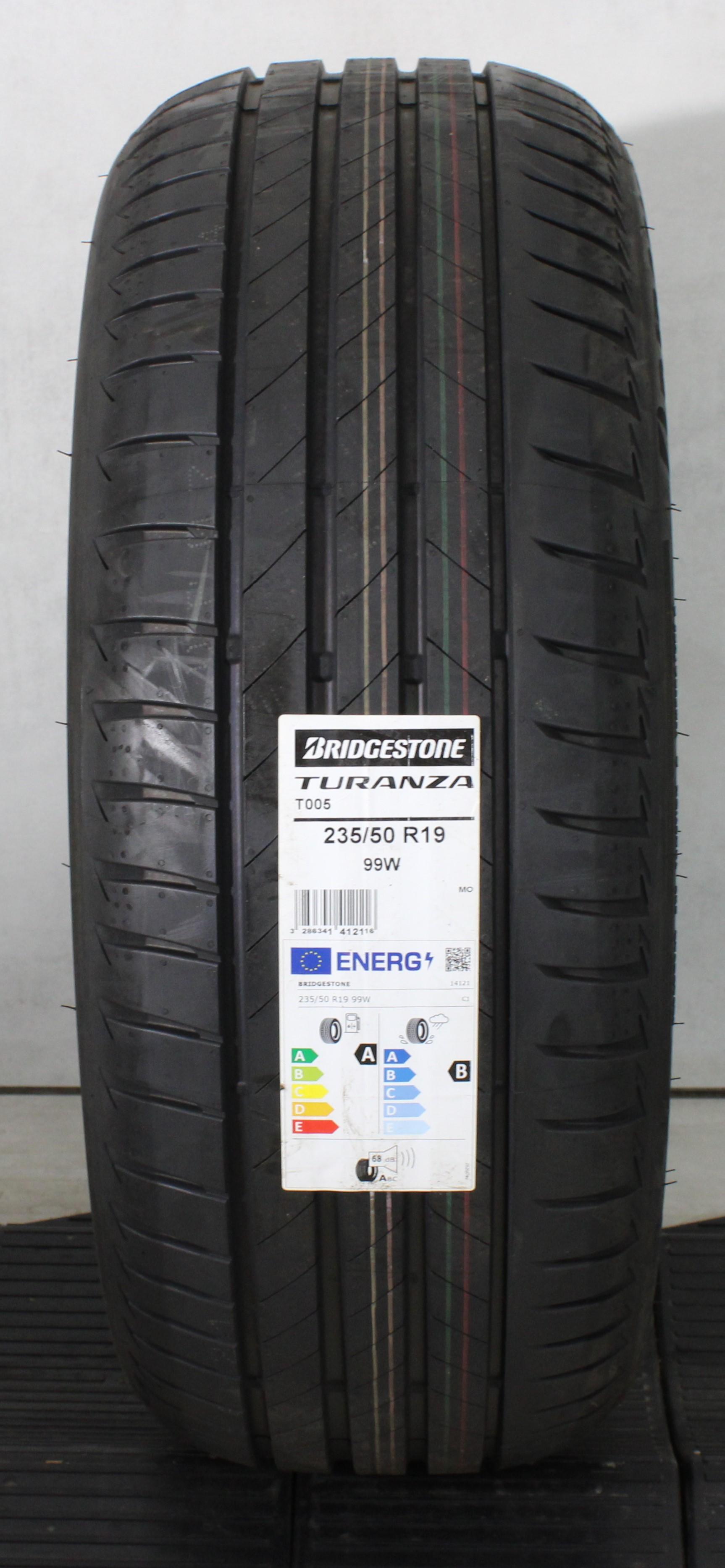 1 x 235/50R19 99W Sommerreifen Bridgestone Turanza T005 MO  2022