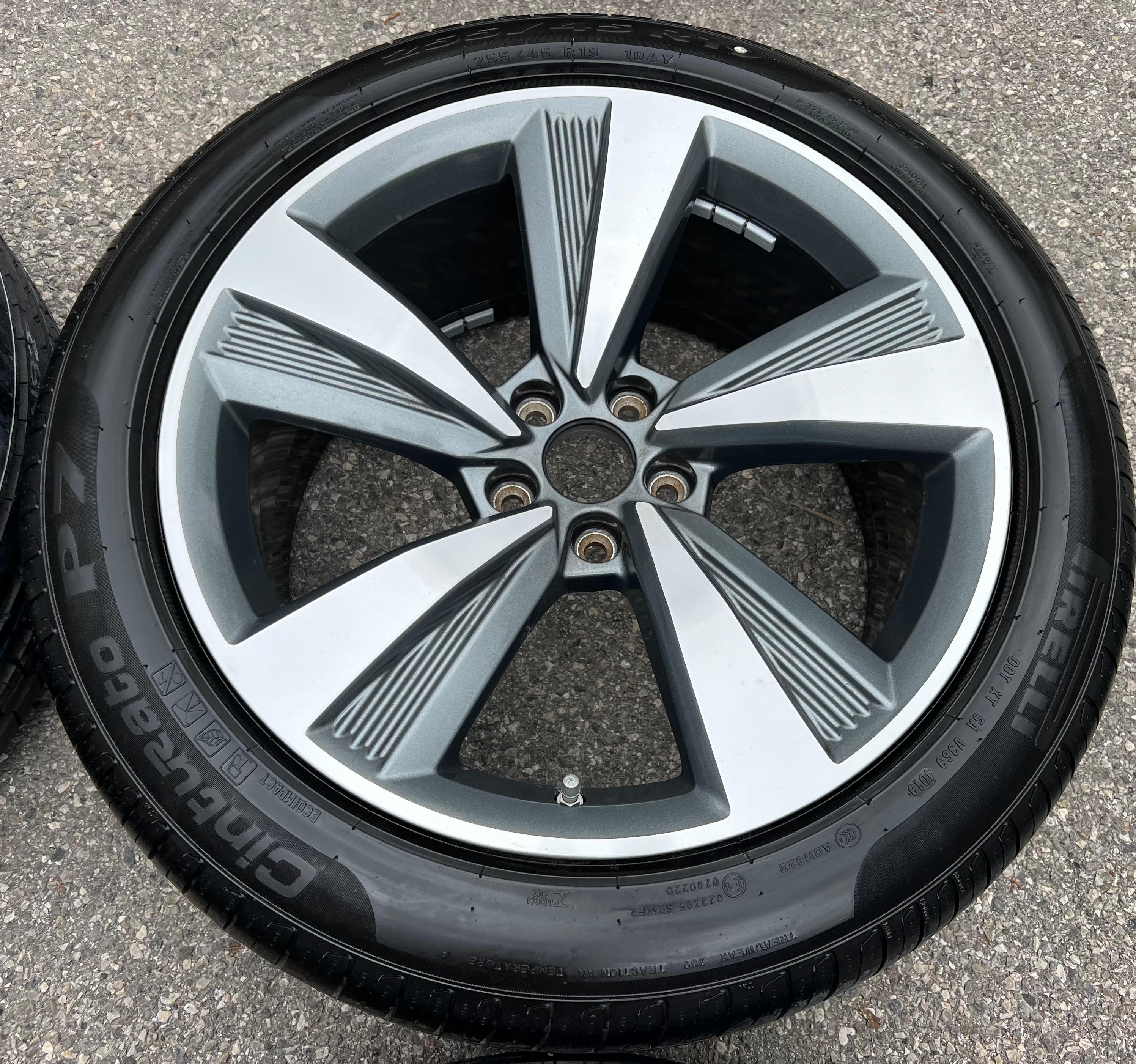 4 ORIGINAL 19" ALU SOMMERRÄDER AUDI A8 S8 4N 255/45R19 104Y 4N0601025C FREIHAUS