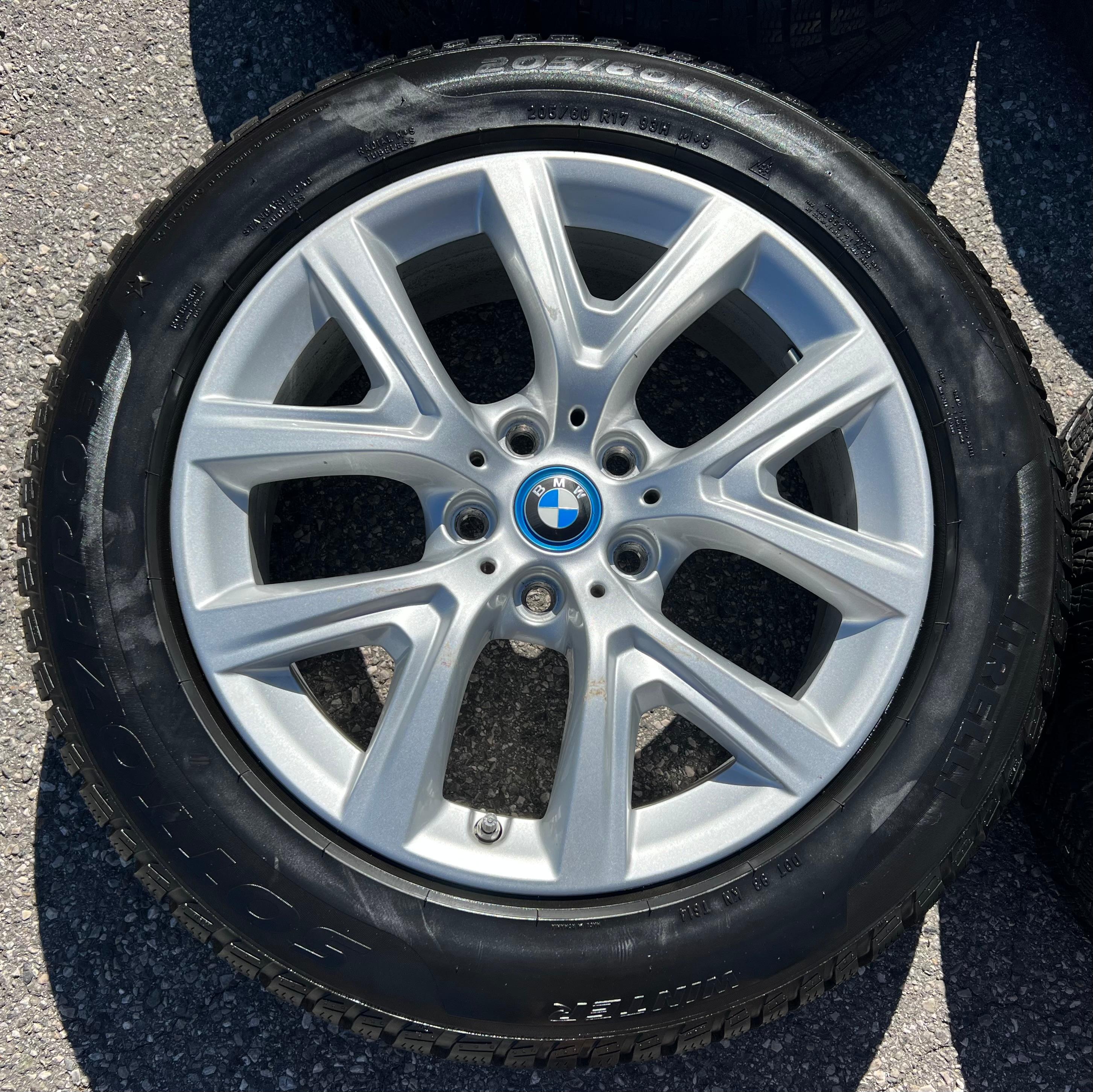 4 ROUES D'HIVER ORIGINALES 17" EN ALU BMW X1 F48 X2 F39 STYLING 574 205/60R17 93H RDKS