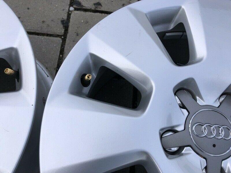 4 RUOTE ORIGINALI IN ALLUMINIO DA 16 POLLICI AUDI A6 4G 4G0601025 7,5x16 ET37