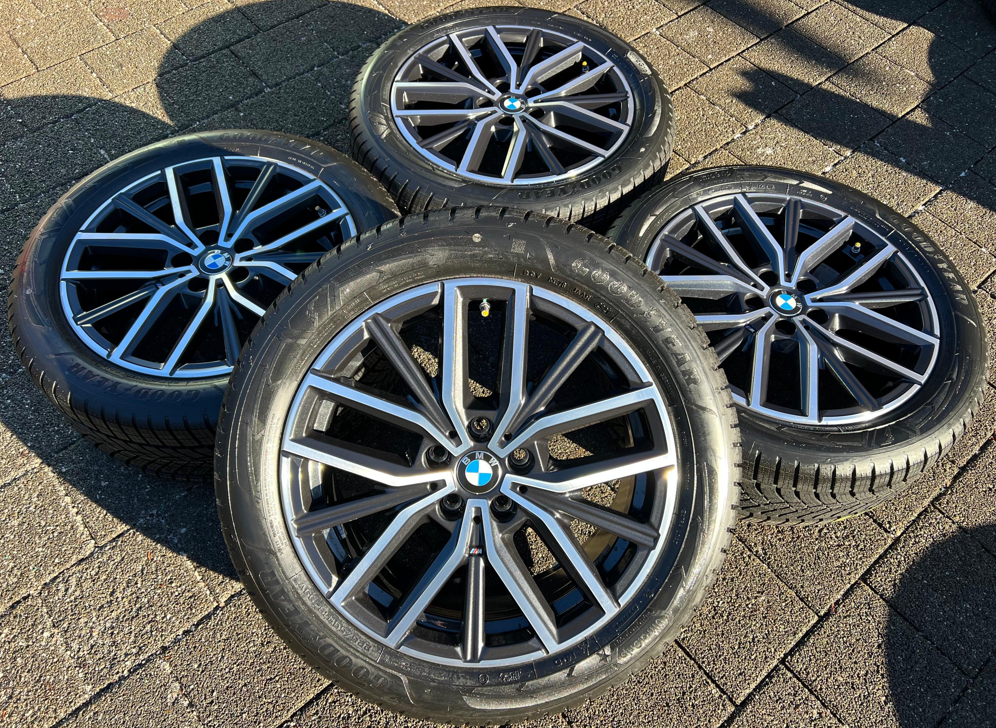 4 CERCHI INVERNALI ORIGINALI IN ALLUMINIO DA 18" BMW SERIE 2 ACTIVE TOURER U06 STYLING M838 RDKS