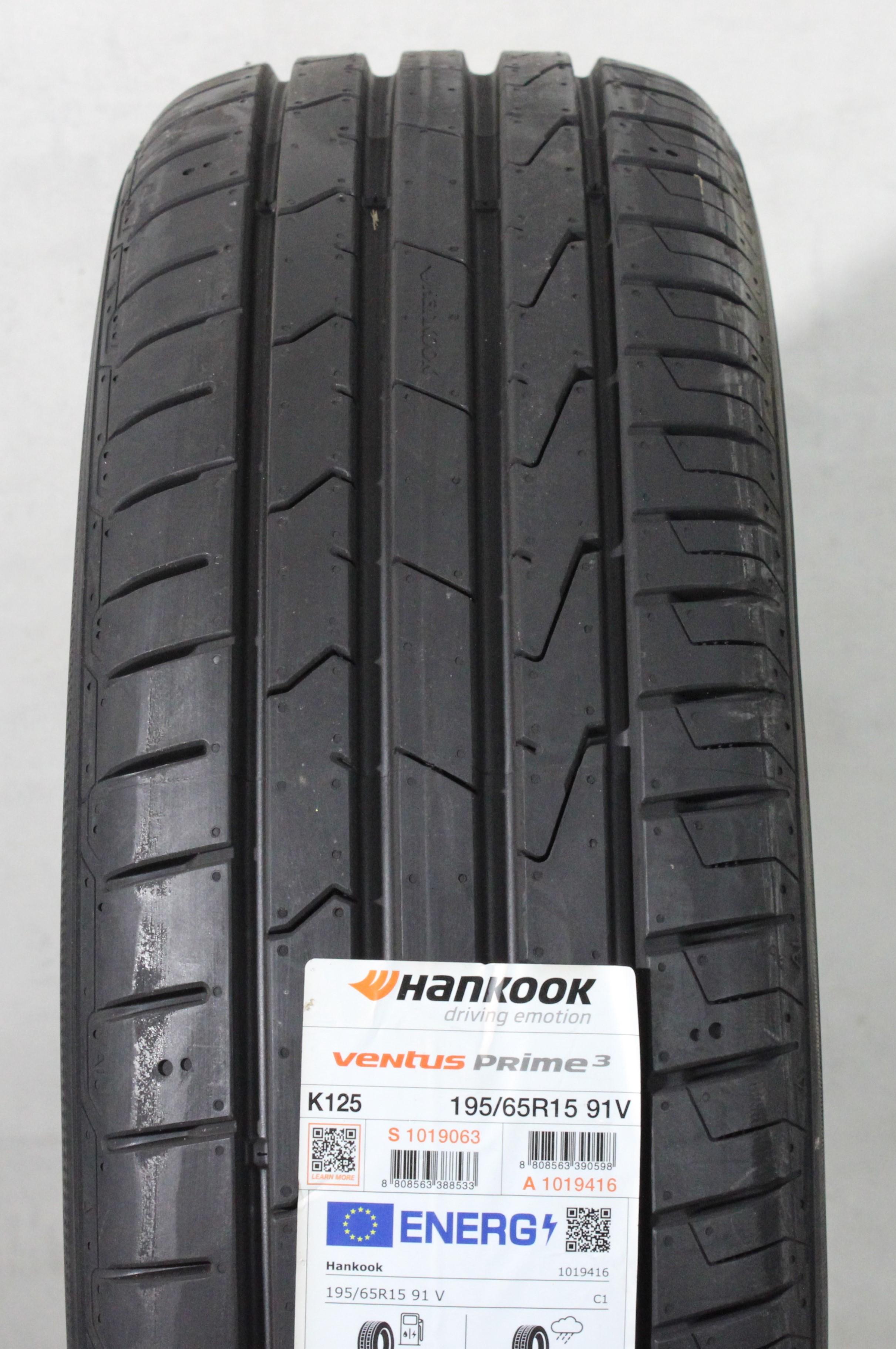 1 x 195/65R15 91V Neumático de verano Hankook Ventus Prime 3  2022