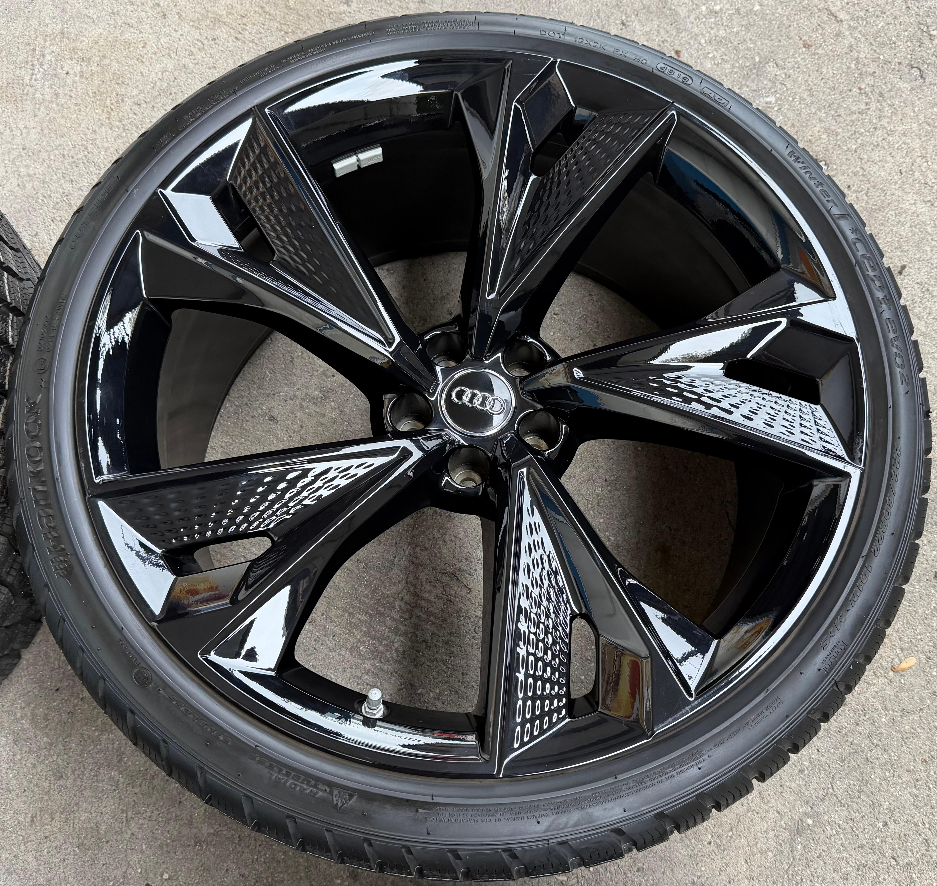 4 Original 22" Alu Winterräder Audi RS6 4K RS7 4K0601025BC 285/30R22 101W HANKOOK