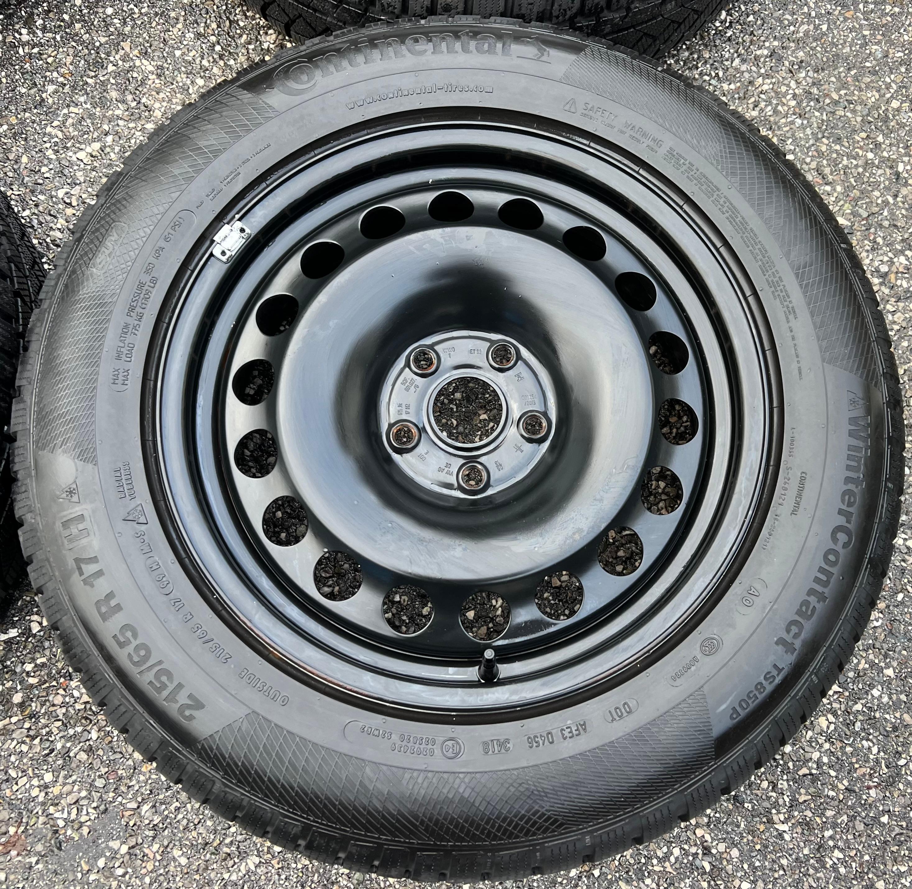 4 WINTERRÄDER AUDI Q3 F3 SEAT TARRACO SKODA KODIAQ VW TIGUAN II 5NA 215/65R17