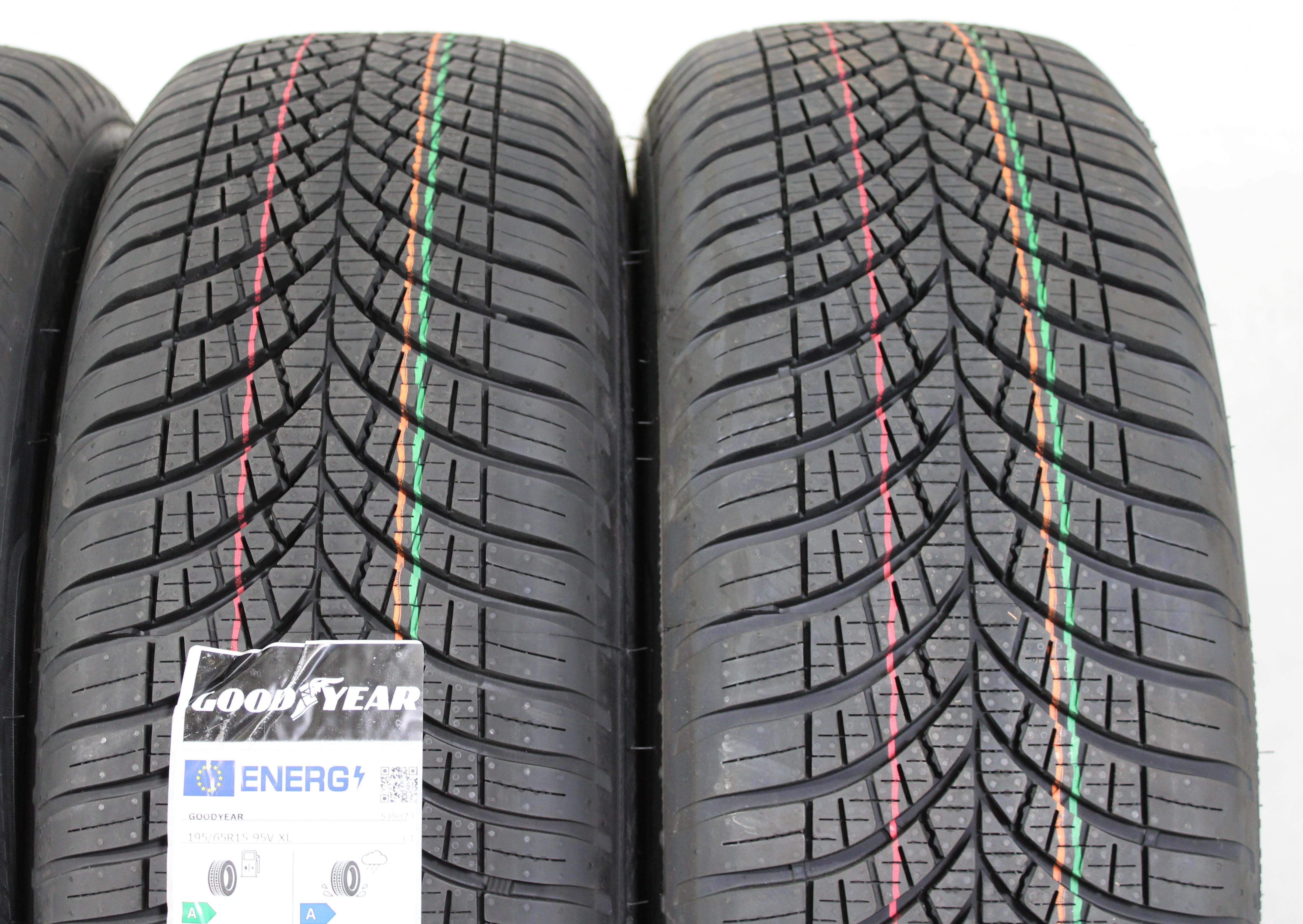 4 x 195/65R15 95V pneus toutes saisons Goodyear Vector 4 Seasons GEN-3 2024 XL