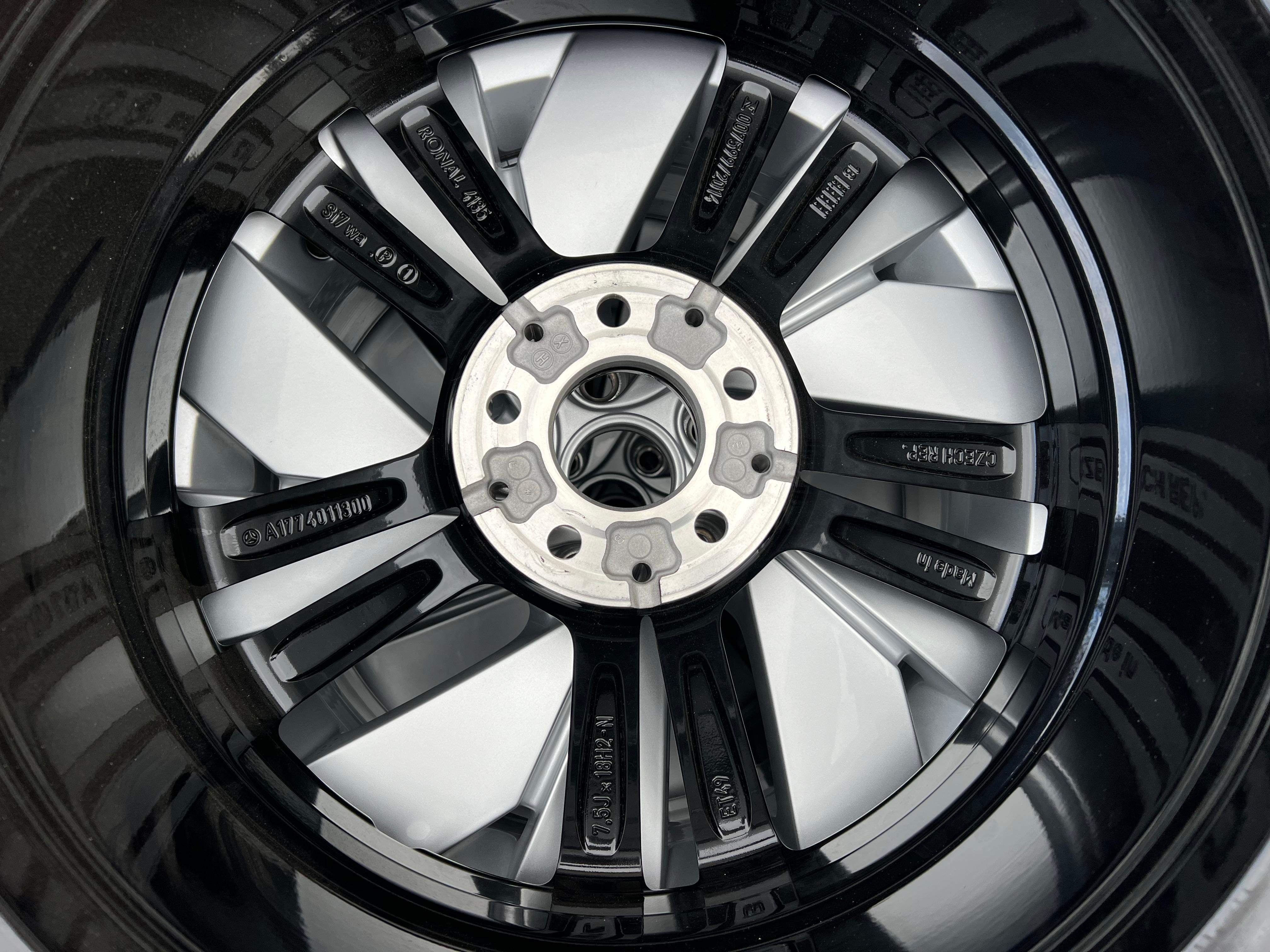 1 RUOTA ORIGINALE IN ALLUMINIO DA 18" MERCEDES CLASSE A CLASSE B CLA A1774011300
