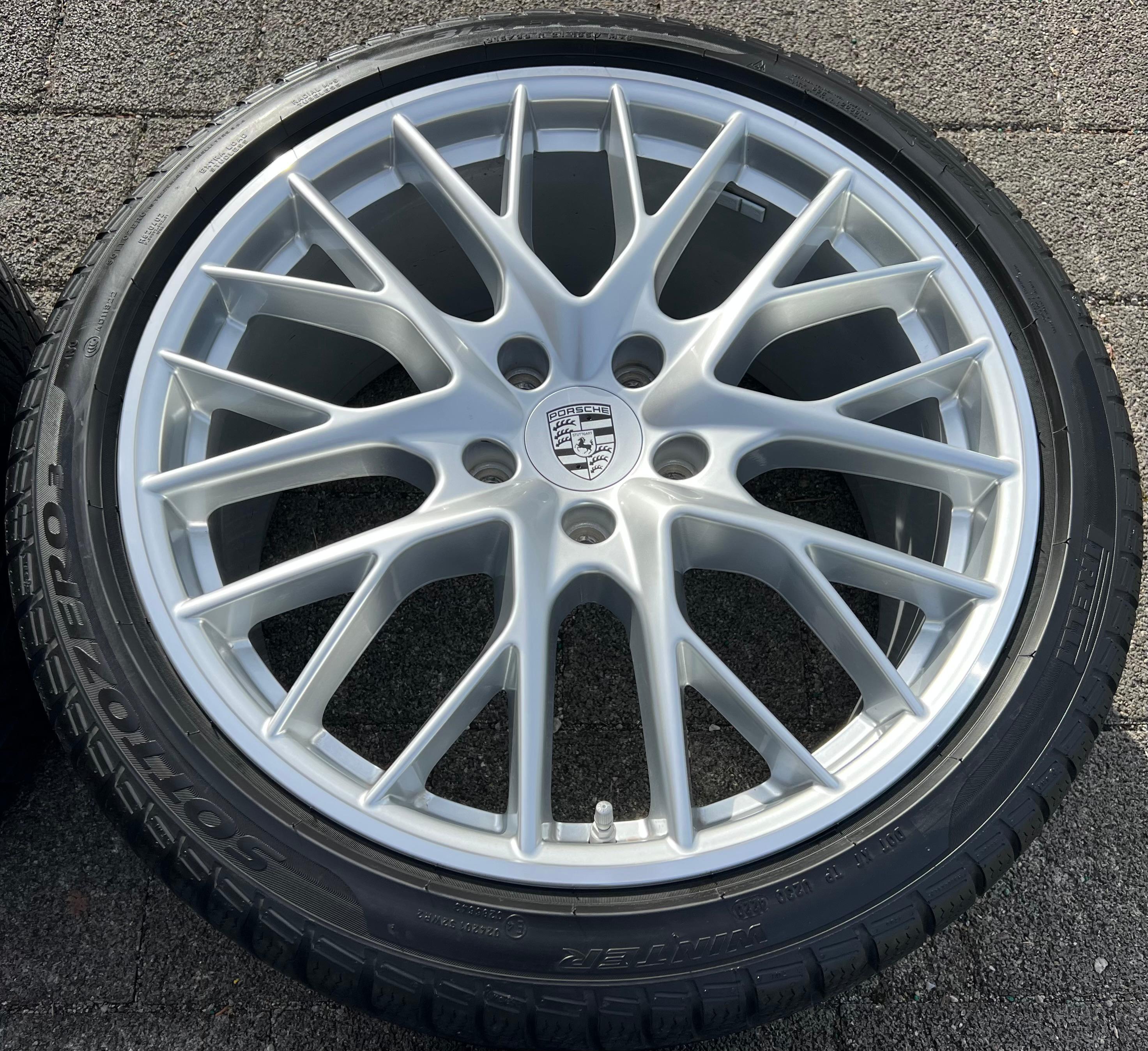 4 ORIGINAL 21" ALU WINTERRÄDER PORSCHE PANAMERA 971 SPORT RAD 971601025D 971601025A