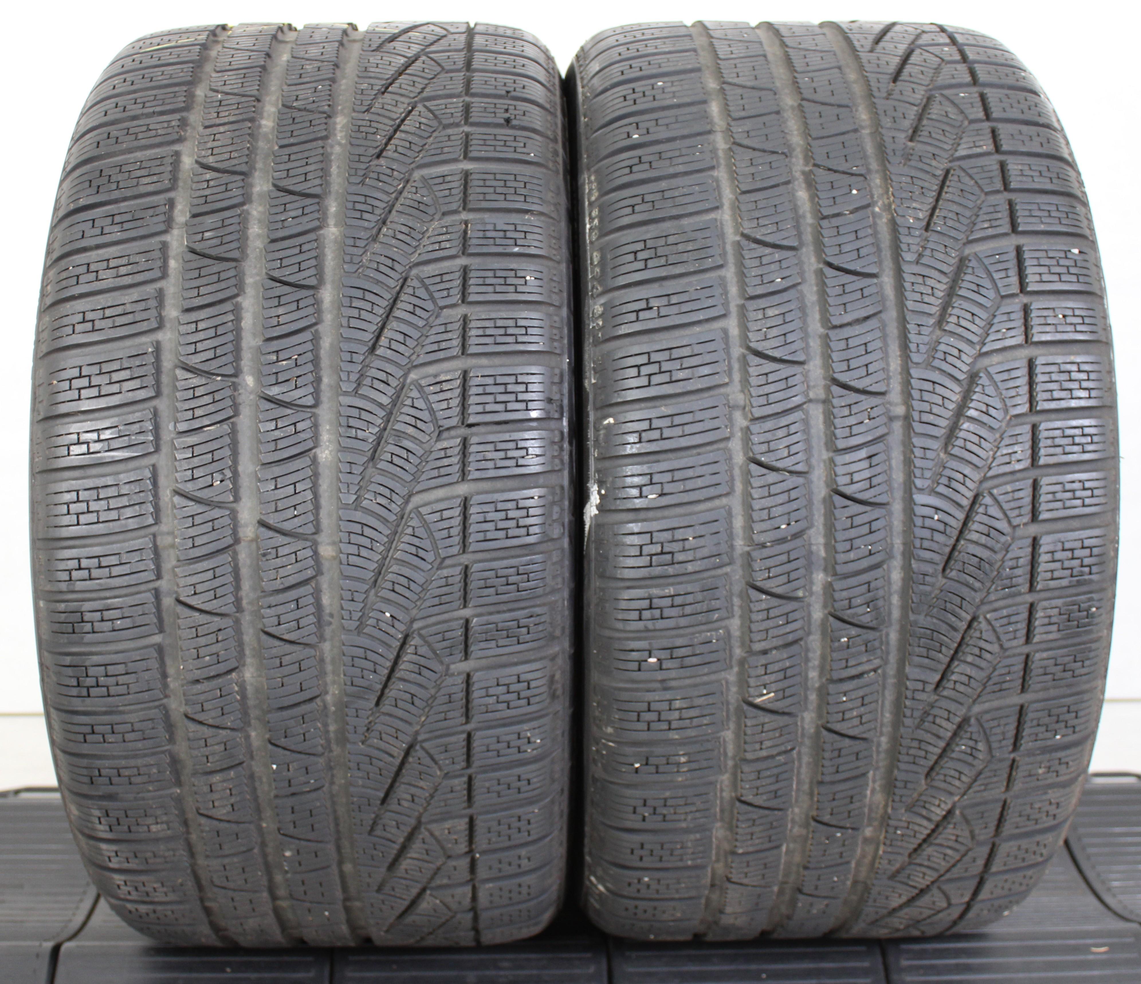 2 x 295/35R19 100V Winterreifen Pirelli Sottozero Winter 240 Serie 2 5,5-6mm 2013 N0