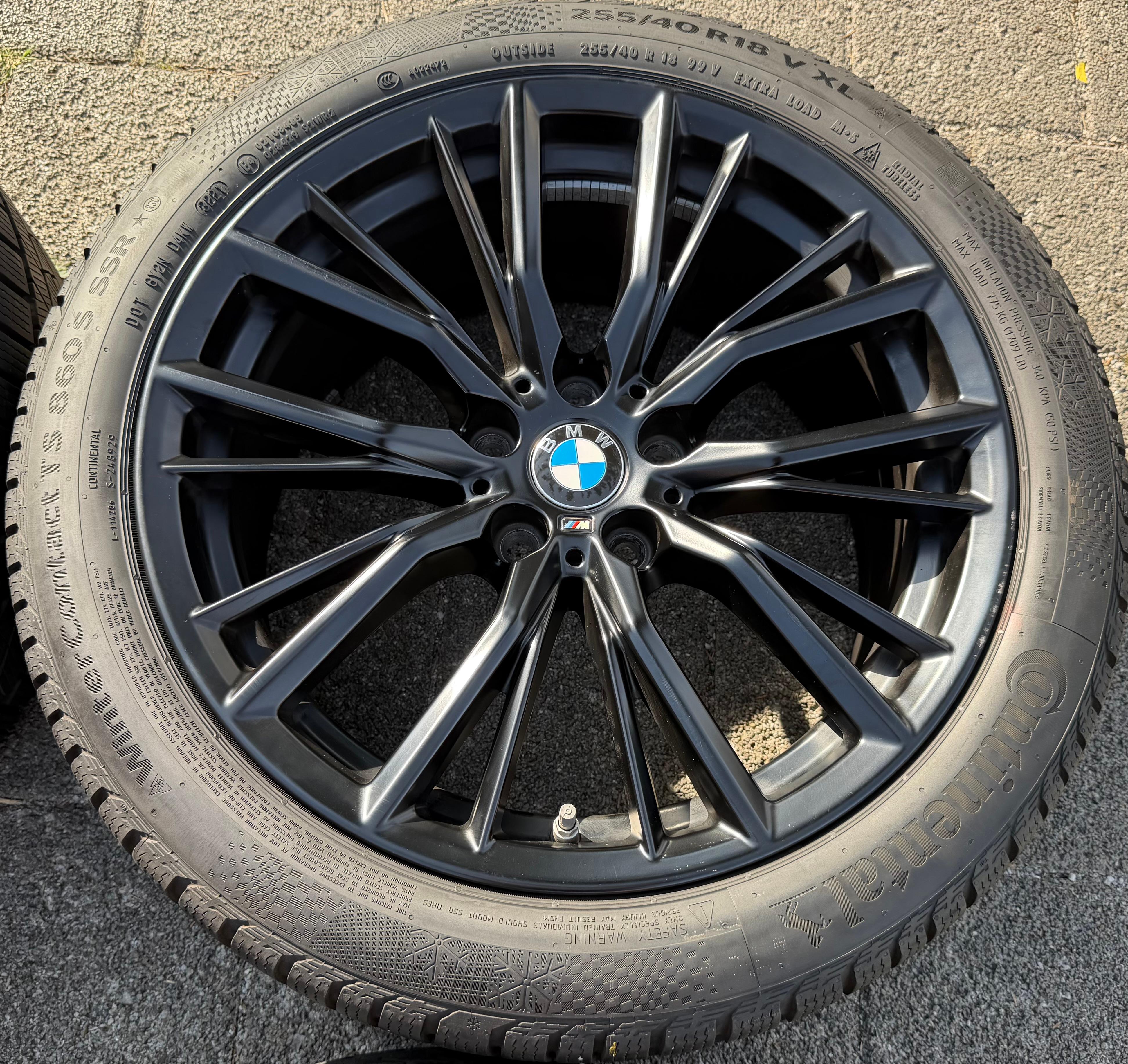 4 Original 18" Alu Winterräder BMW 3ER Reihe G20 G21 4ER G22 G23 2ER G42 M796 RDKS