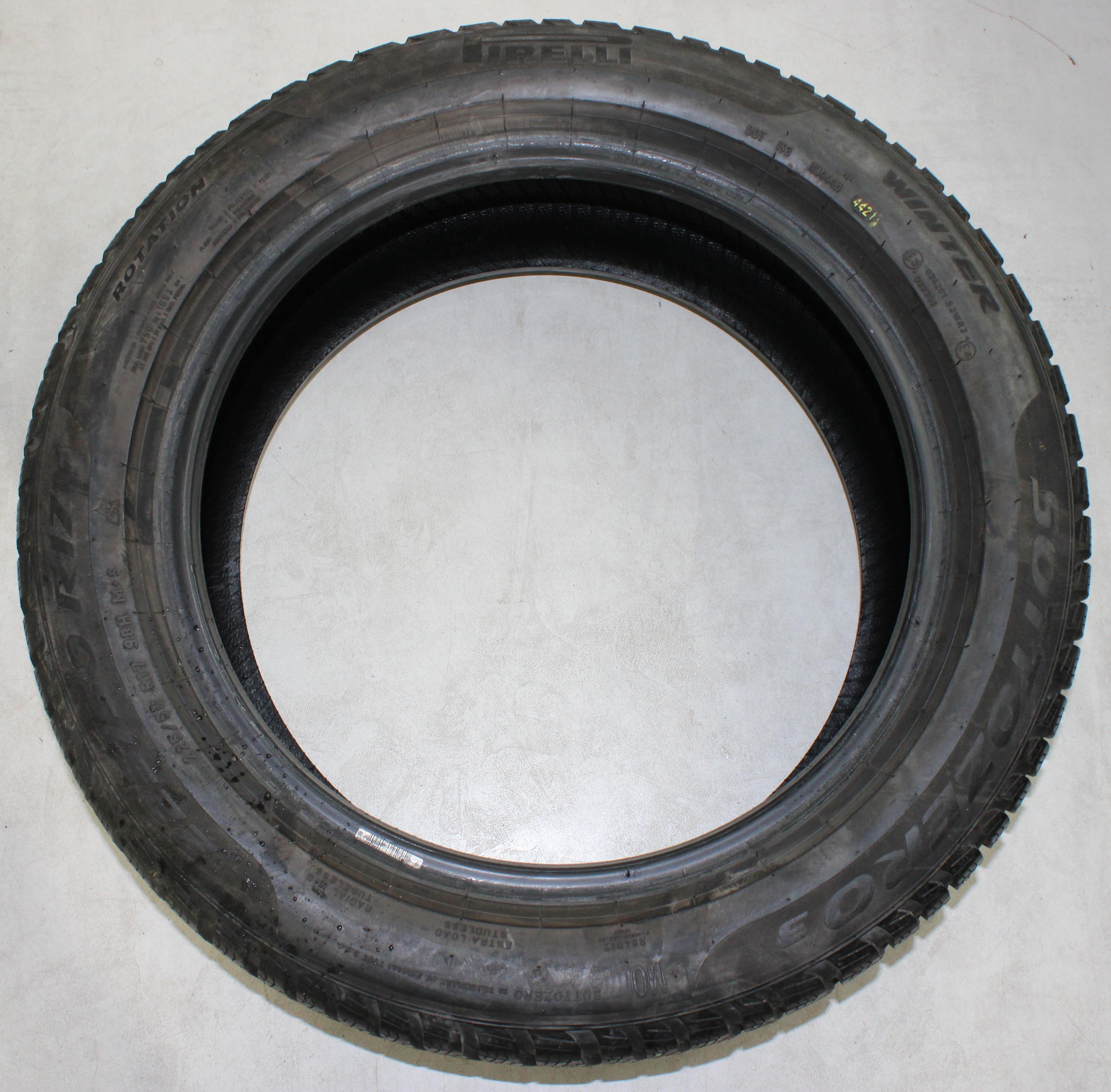 2 x 225/50R17 98H Winterreifen Pirelli Sottozero 3 MO 7mm 2021