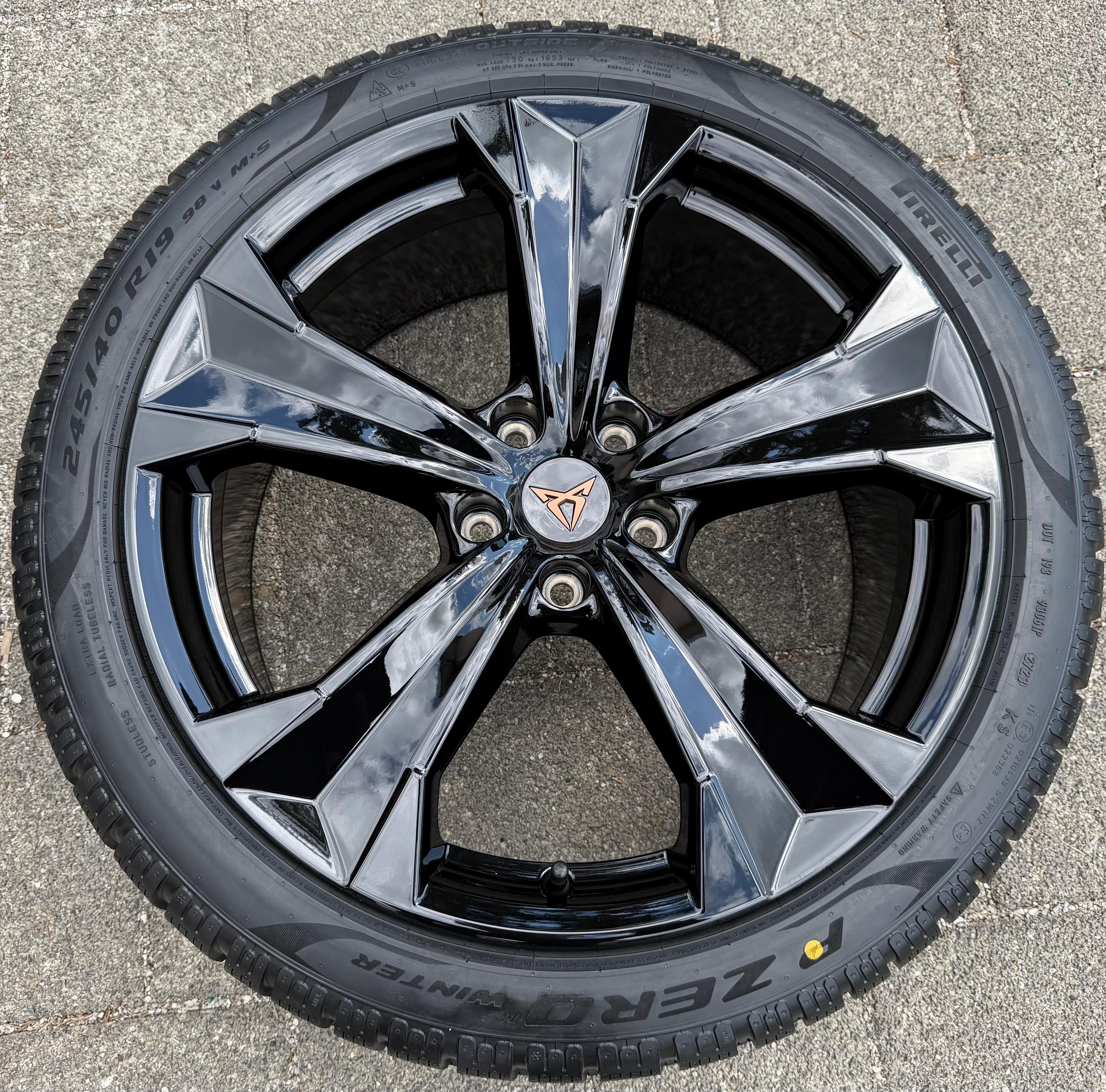 1 jante alu d'origine 19 pouces Seat Ateca 5FP 575601025AS 8x19 ET45, livraison gratuite
