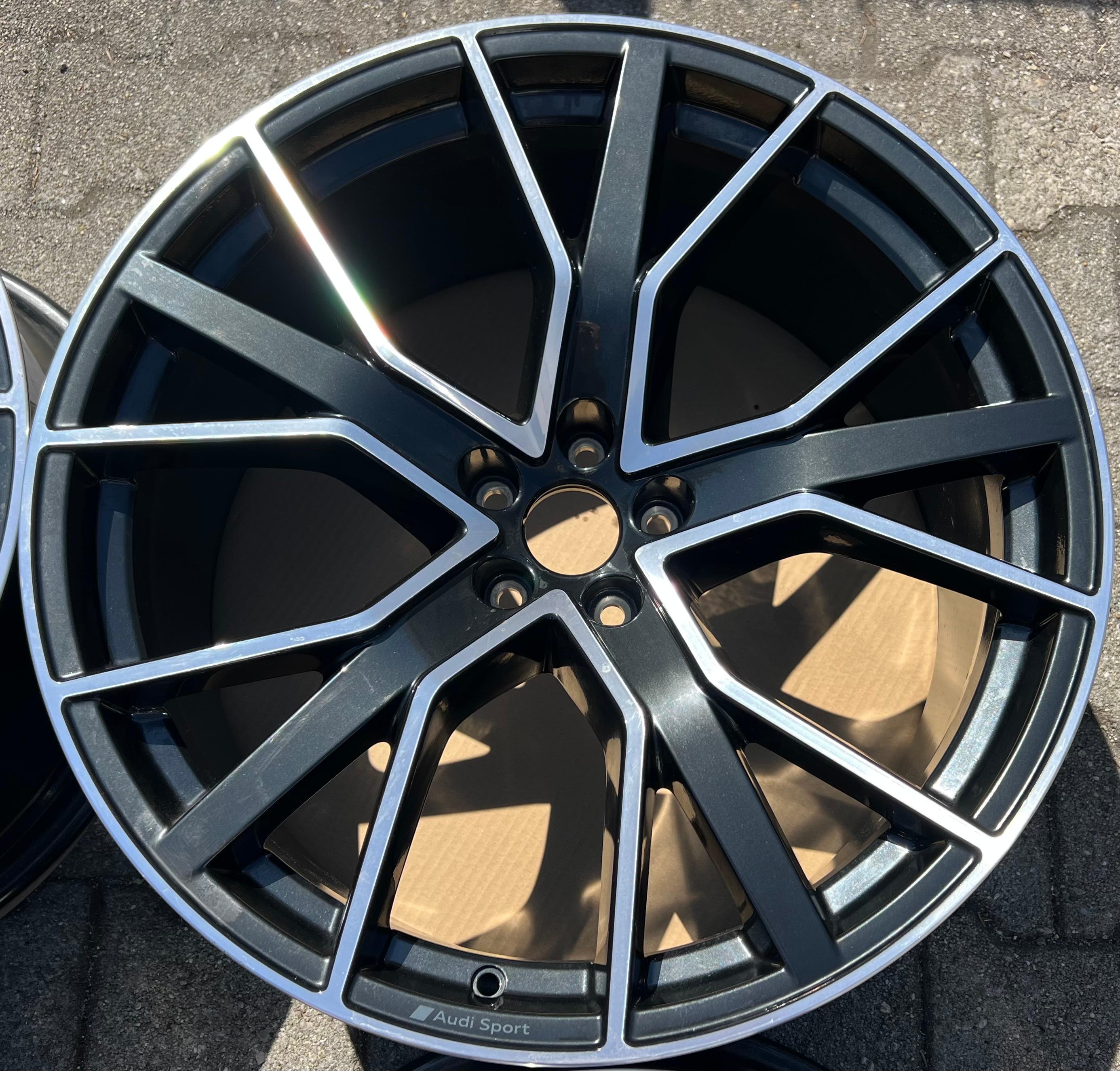 4 ORIGINAL 22" ALUFELGEN AUDI Q8 4M8601025CQ 10x22 ET21 FELGEN FREIHAUS