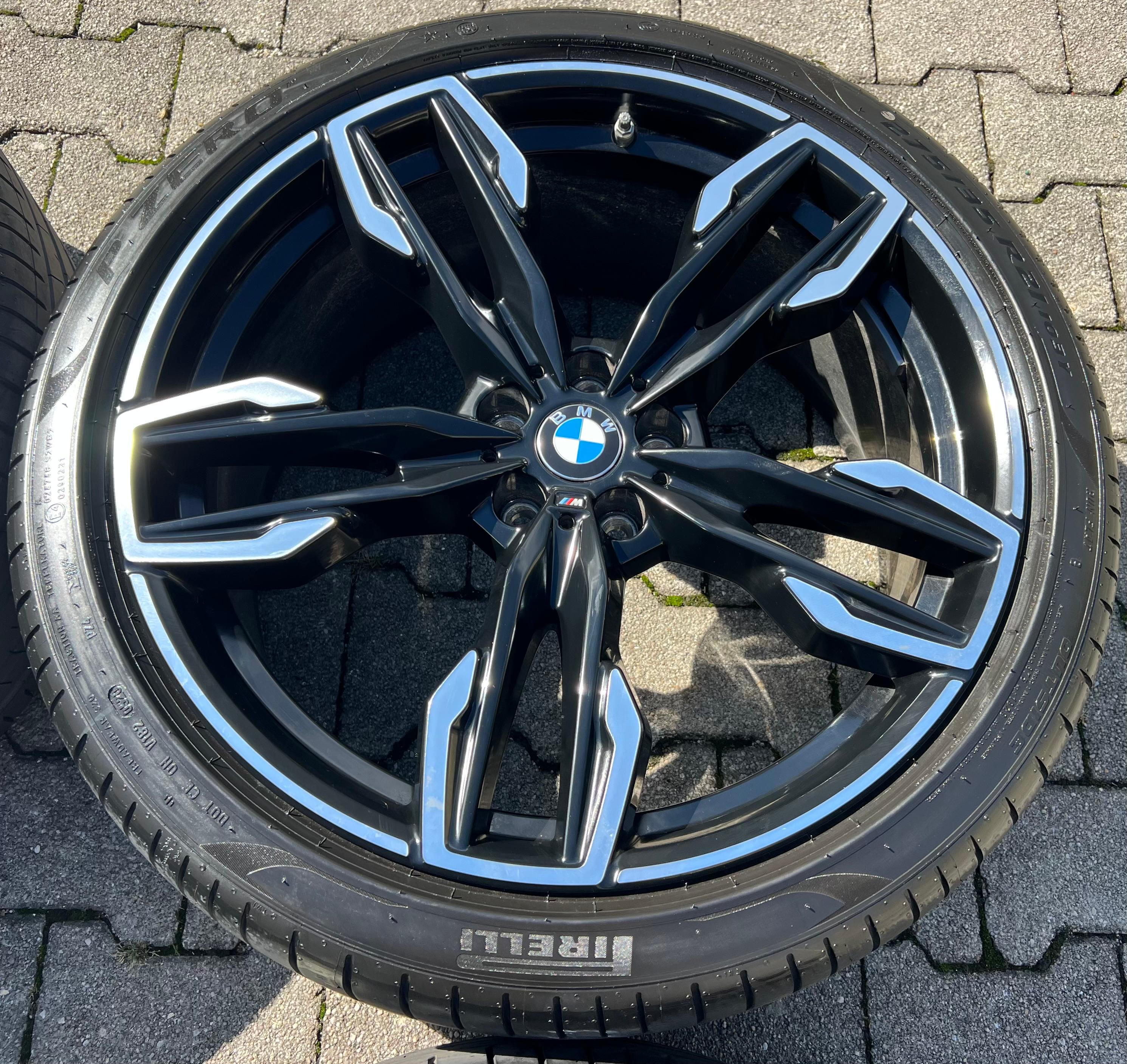 4 ORIGINELE 21" ALUMINIUM ZOMERWIELEN BMW X3 G01 X4 G02 STYLING M718 7916272 7916273 GRATIS LEVERING