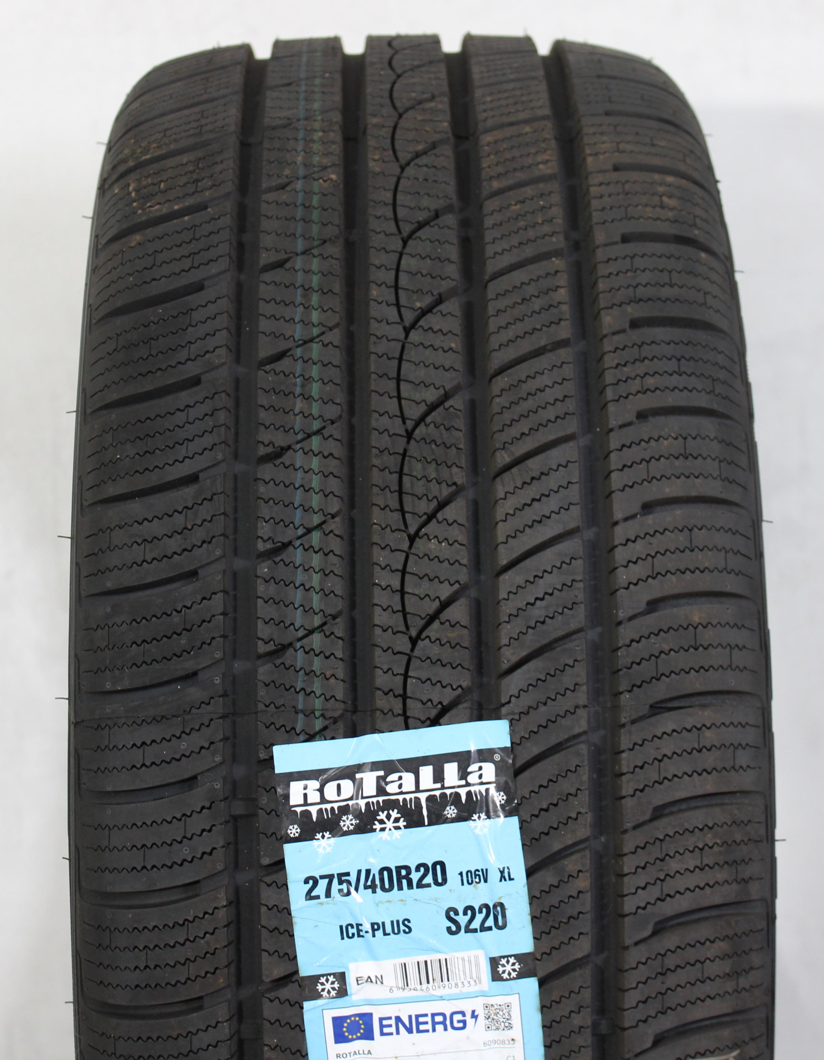 1 x 275/40R20 106V Winterreifen Rotalla Ice-Plus S220 2022 XL