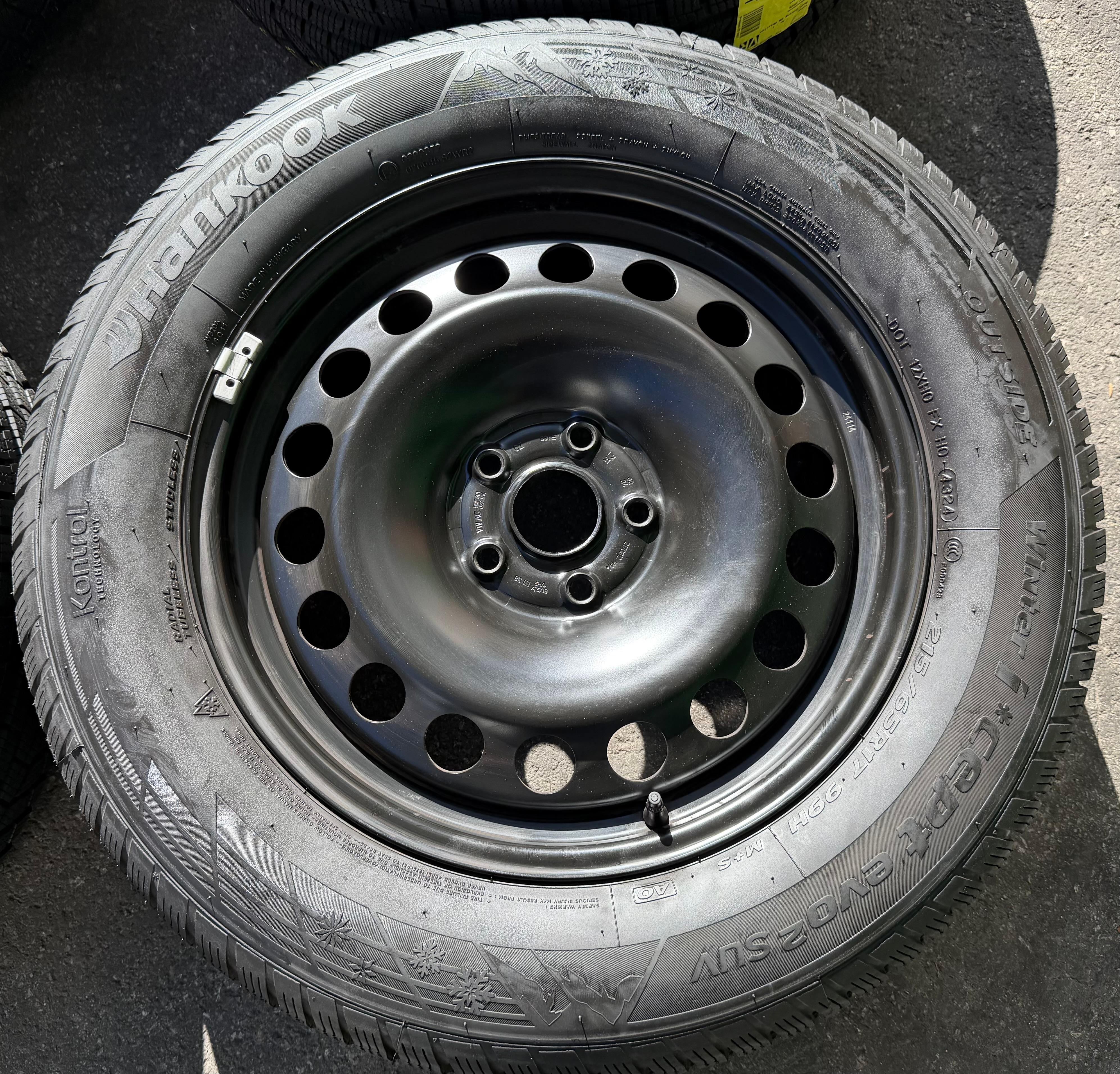 4 ruedas de invierno Audi Q3 F3 Seat Tarraco Skoda Kodiaq VW Tiguan II 5NA 215/65R17 99H
