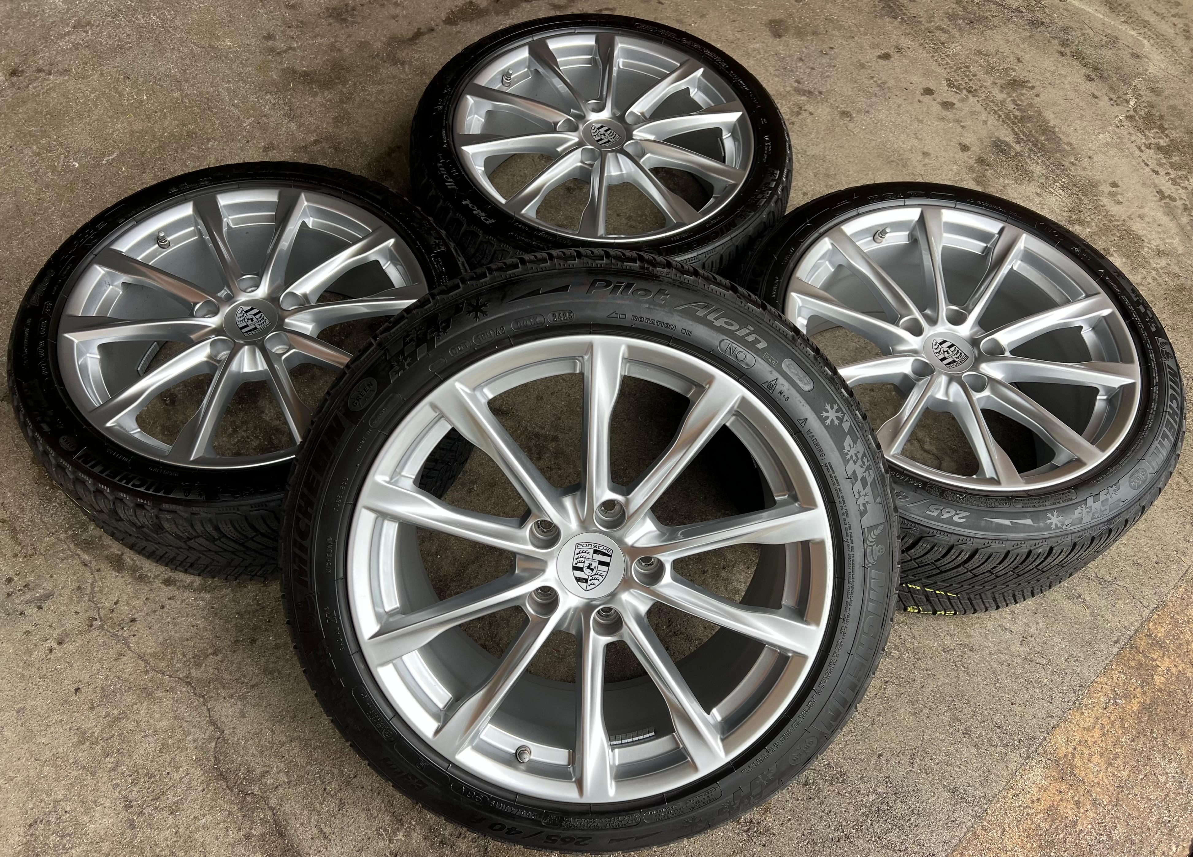 4 ORIGINAL 19" ALU WINTERRÄDER PORSCHE CAYMAN BOXSTER 718 982 982601025 RDKS