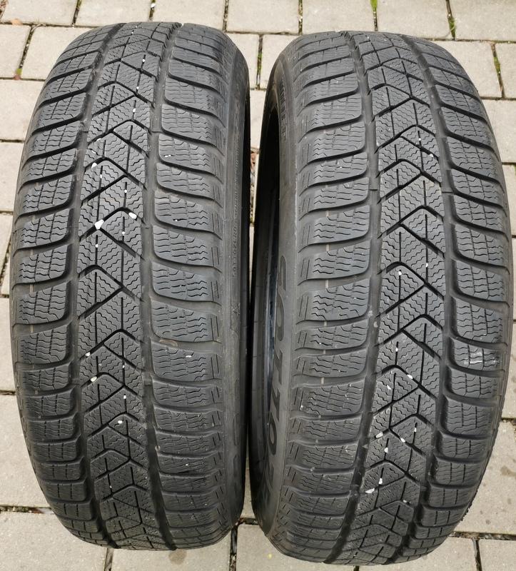 2 x 205/60R17 93H Winterreifen Pirelli Sottozero 3 6-6,5mm 2017 *