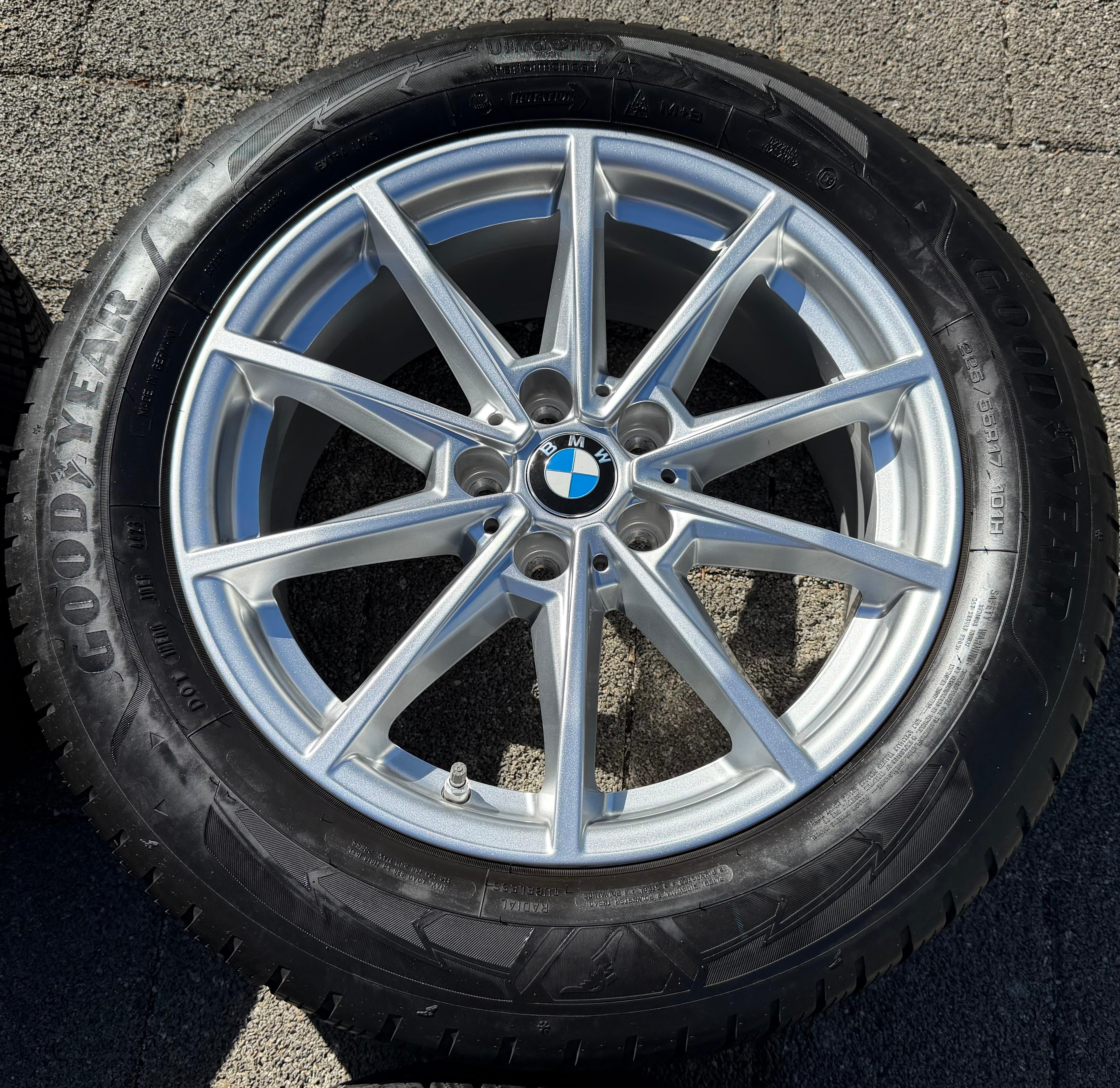 4 roues complètes hiver en aluminium d’origine BMW Série 4 Gran Coupé G26 i4, design 851, RDKS