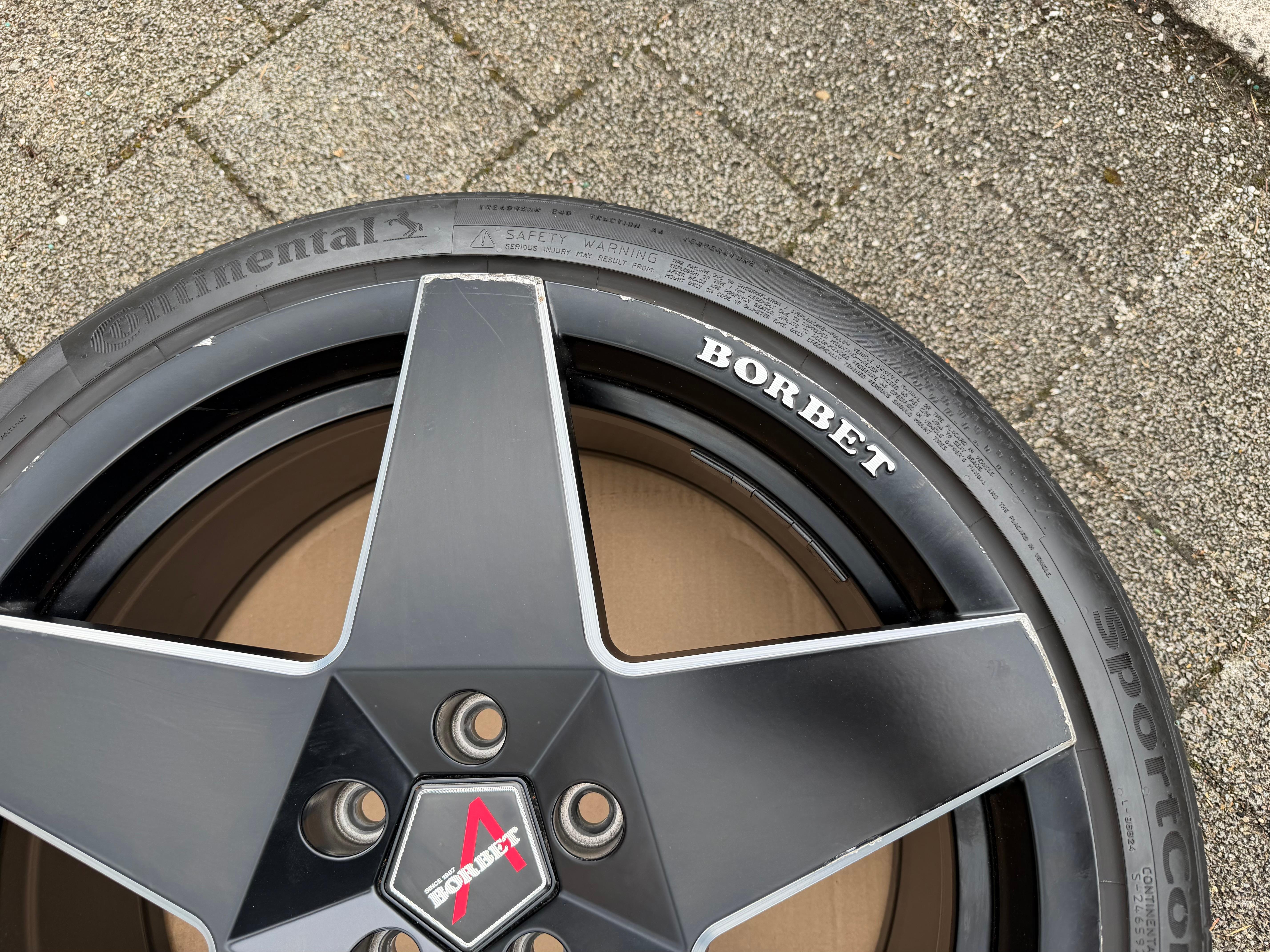 4 Borbet 19" Alufelgen Audi A8 Q2 Q3 VW Tiguan Seat Alhambra Ateca Skoda Kodiaq