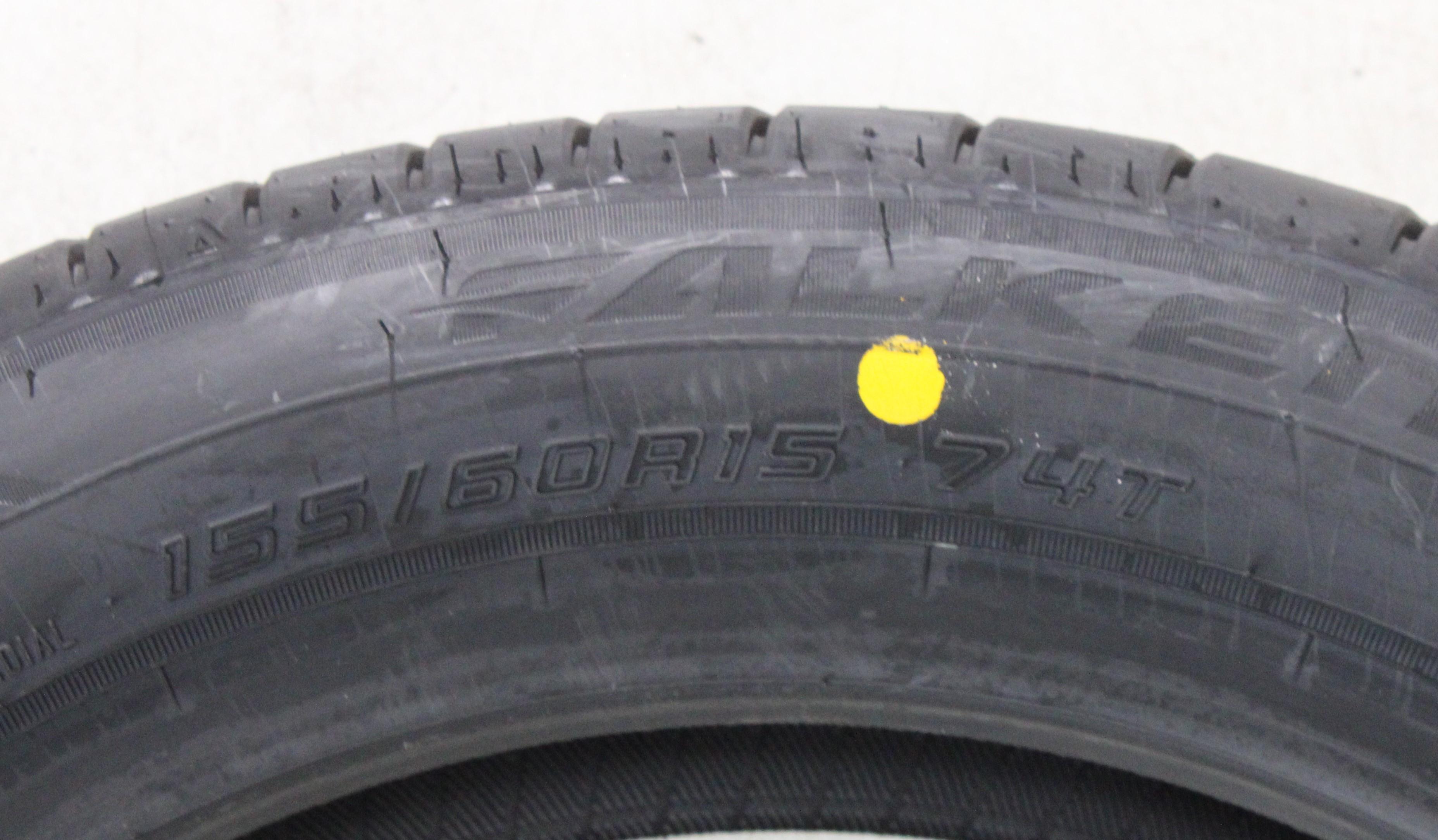 2 x 155/60R15 74T Sommerreifen Falken Sincera SN110 Ecorun 2024 NEU