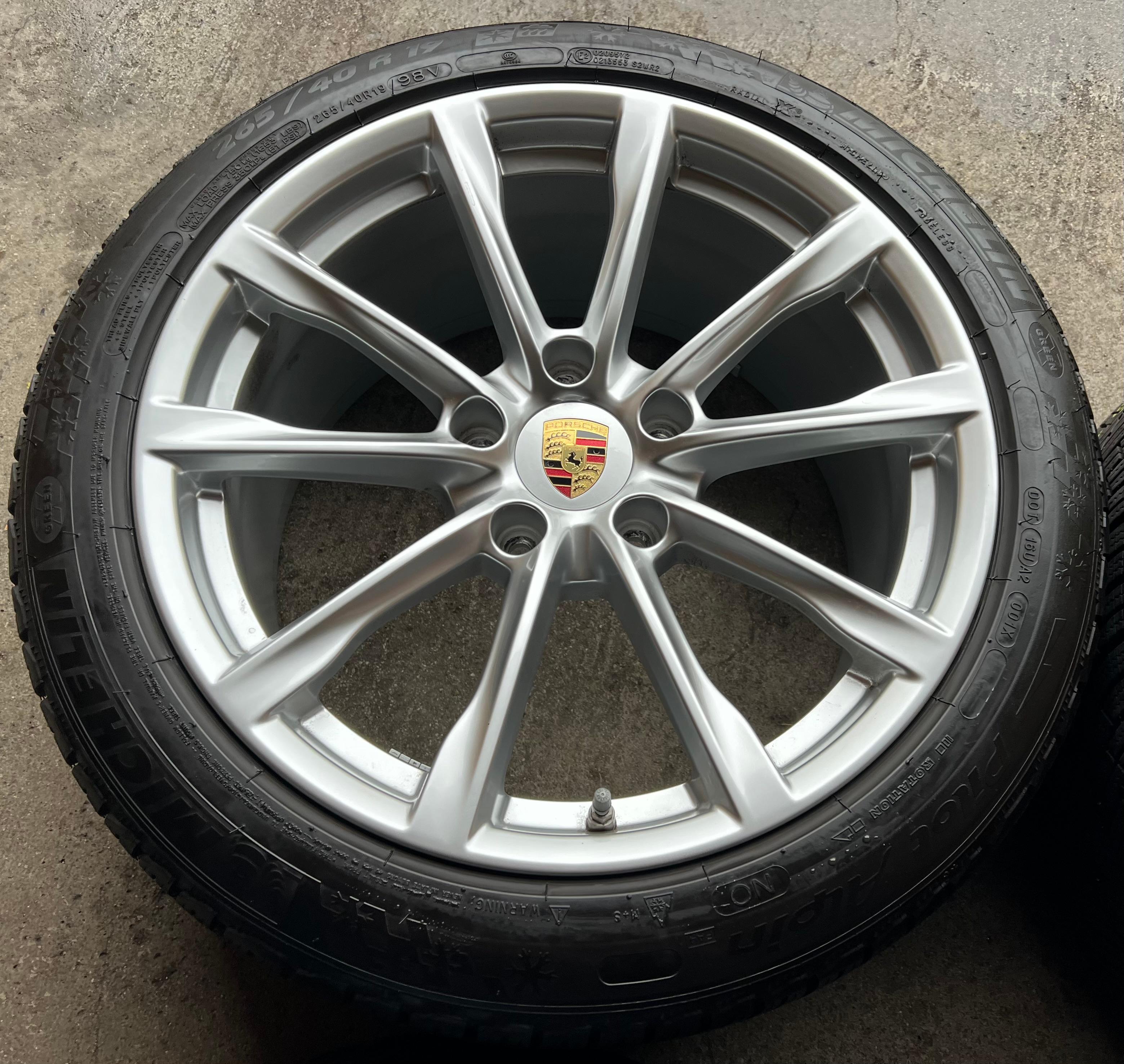 4 ORIGINAL 19" ALU WINTERRÄDER PORSCHE CAYMAN BOXSTER 718 982 982601025 RDKS