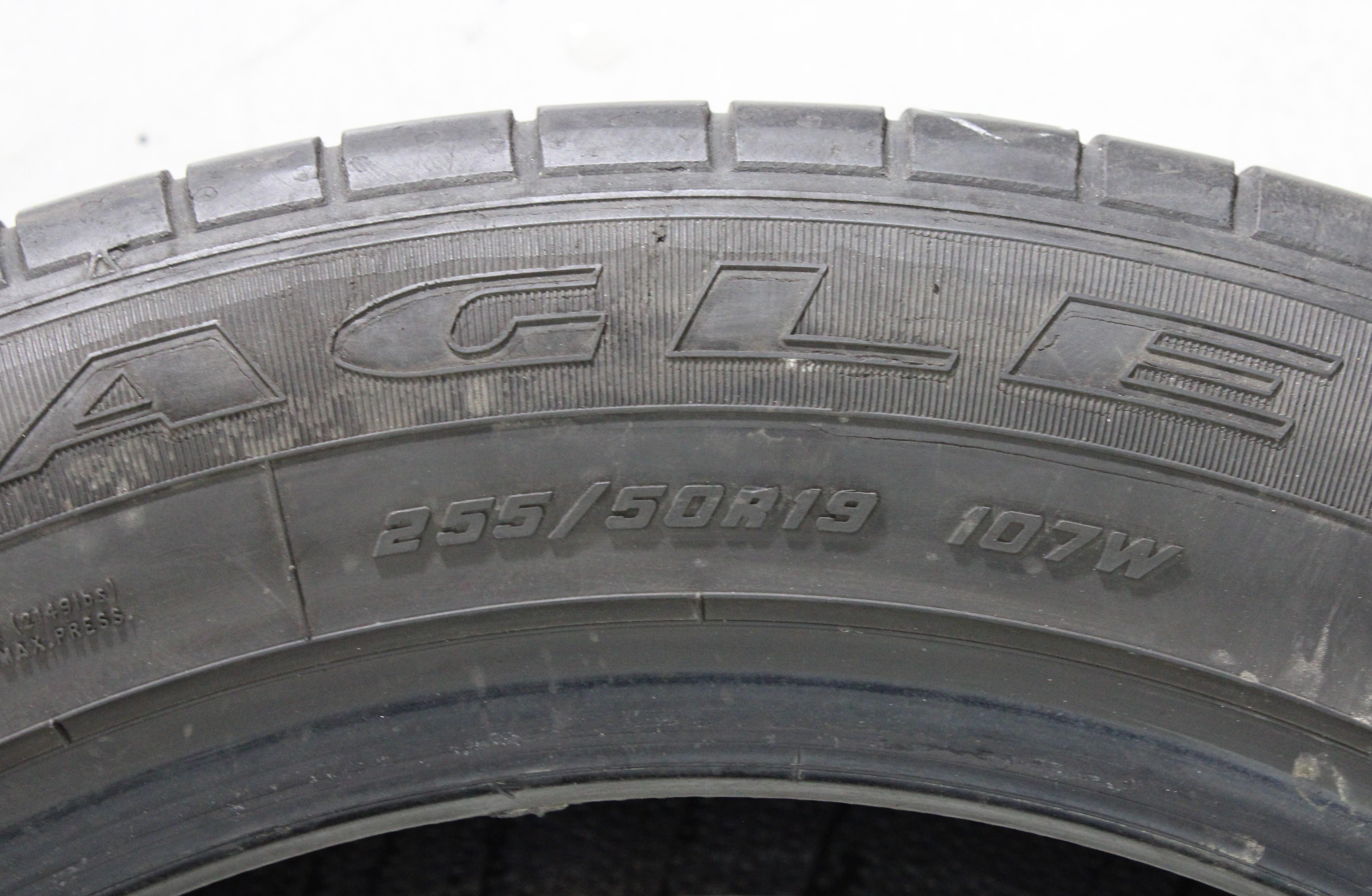2 x 255/50R19 107W Sommerreifen Goodyear Eagle F1* SUV.4x4 Runflat 4,5-5mm 2014