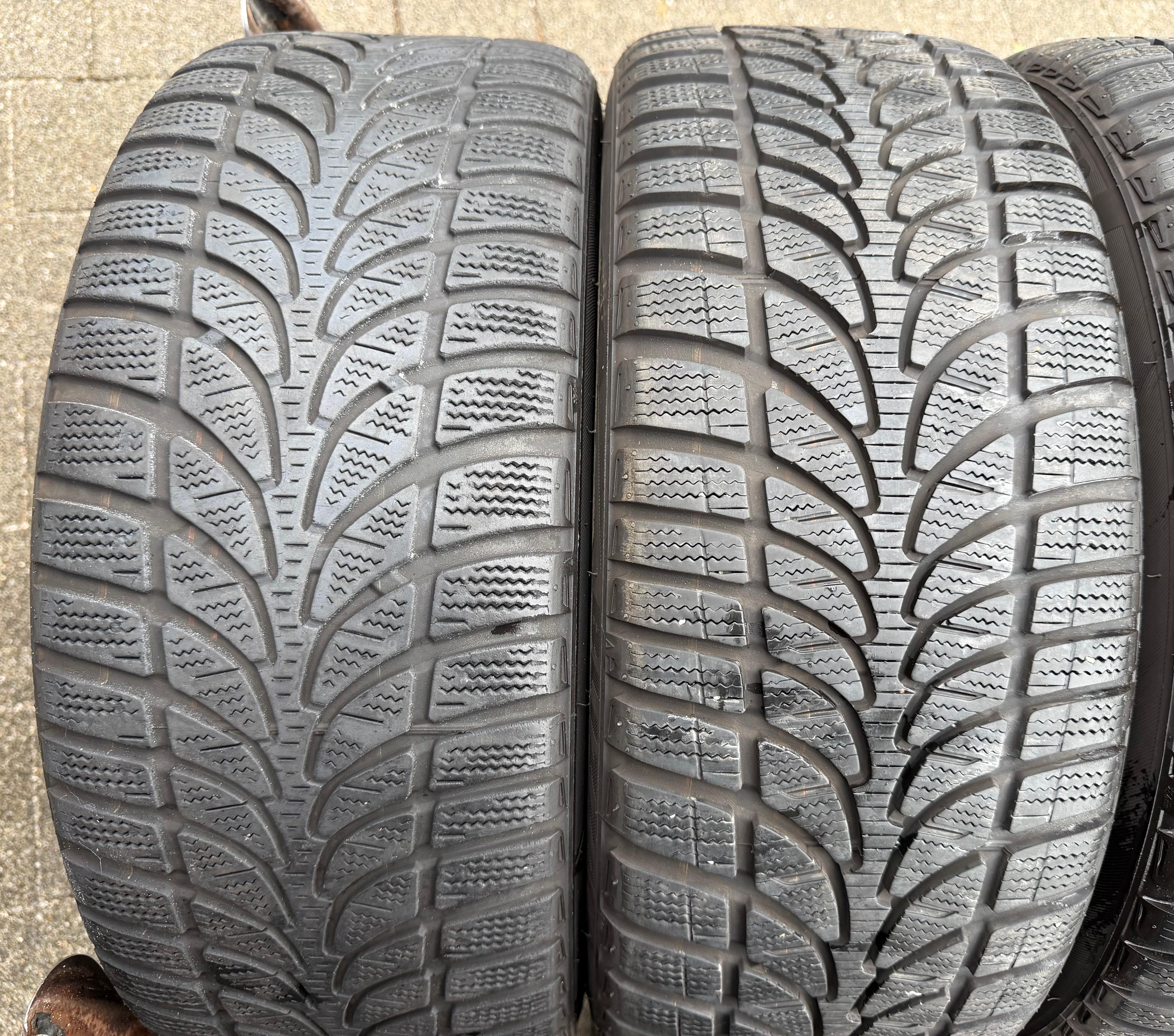 4 ruedas de invierno de aleación originales de 18" para Audi A4 S4 8W 8W0601025ED 225/45R18 95H Bridgestone
