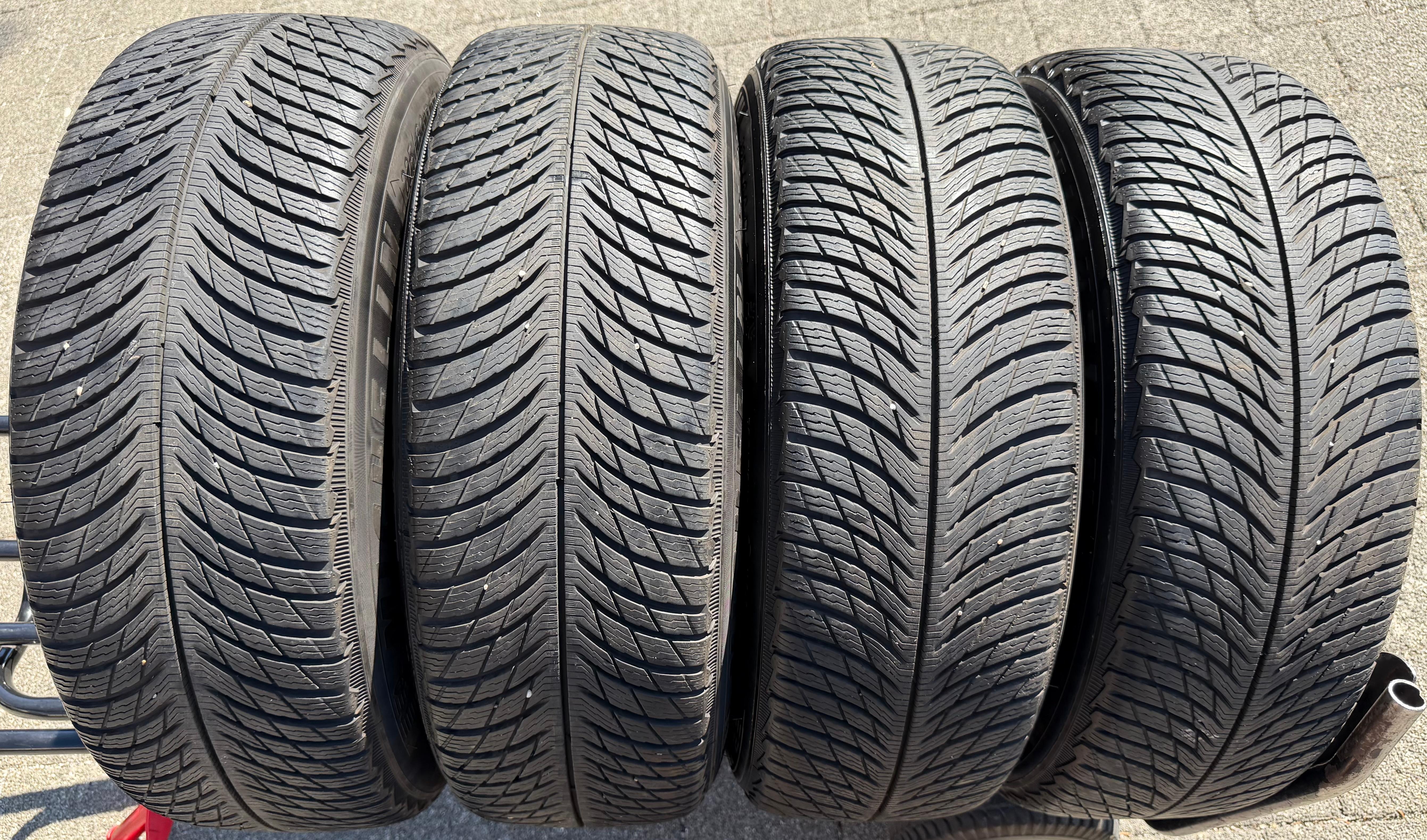 4 roues hiver complètes en aluminium d’origine 17" Audi A6 4K C8 F2 225/60R17 99H 4K0601025 Michelin