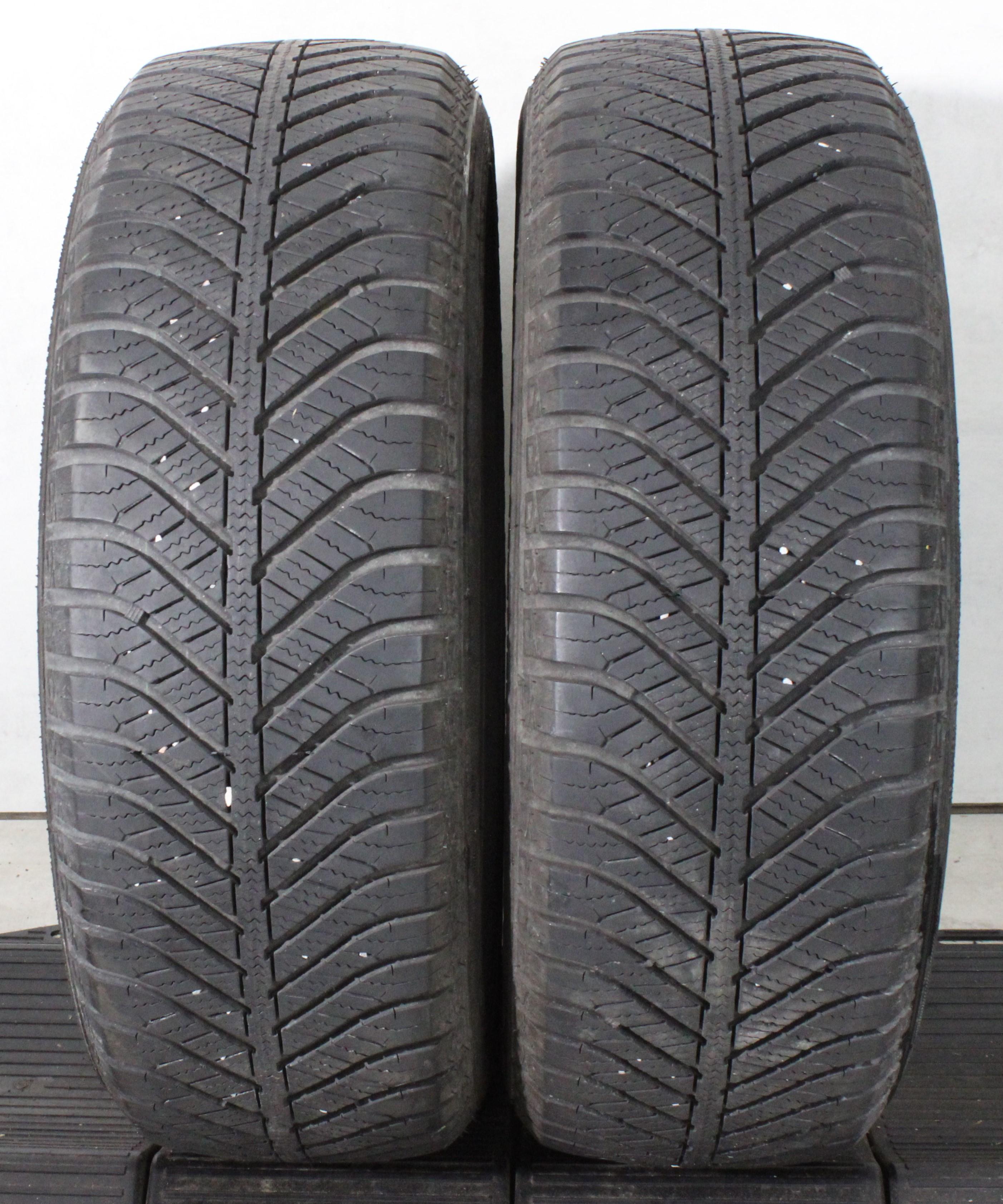 2 x 195/60R15 88H Ganzjahresreifen Goodyear Vector 4 Seasons 1x5-5,5mm/1x5,5-6mm 2018/2019