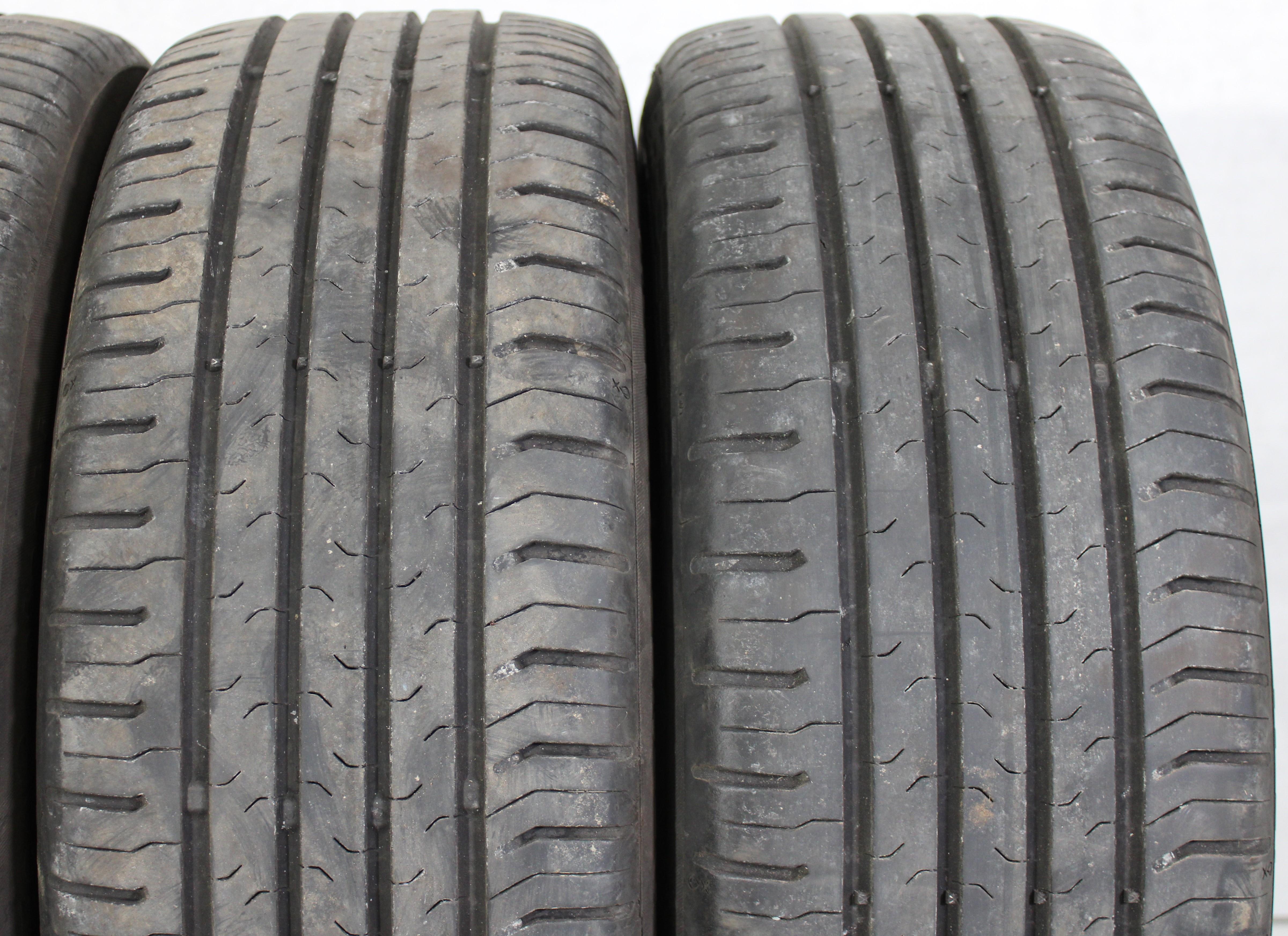 4 x 195/55R15 85V Sommerreifen Continental Eco Contact 5 5,5-6mm 2016