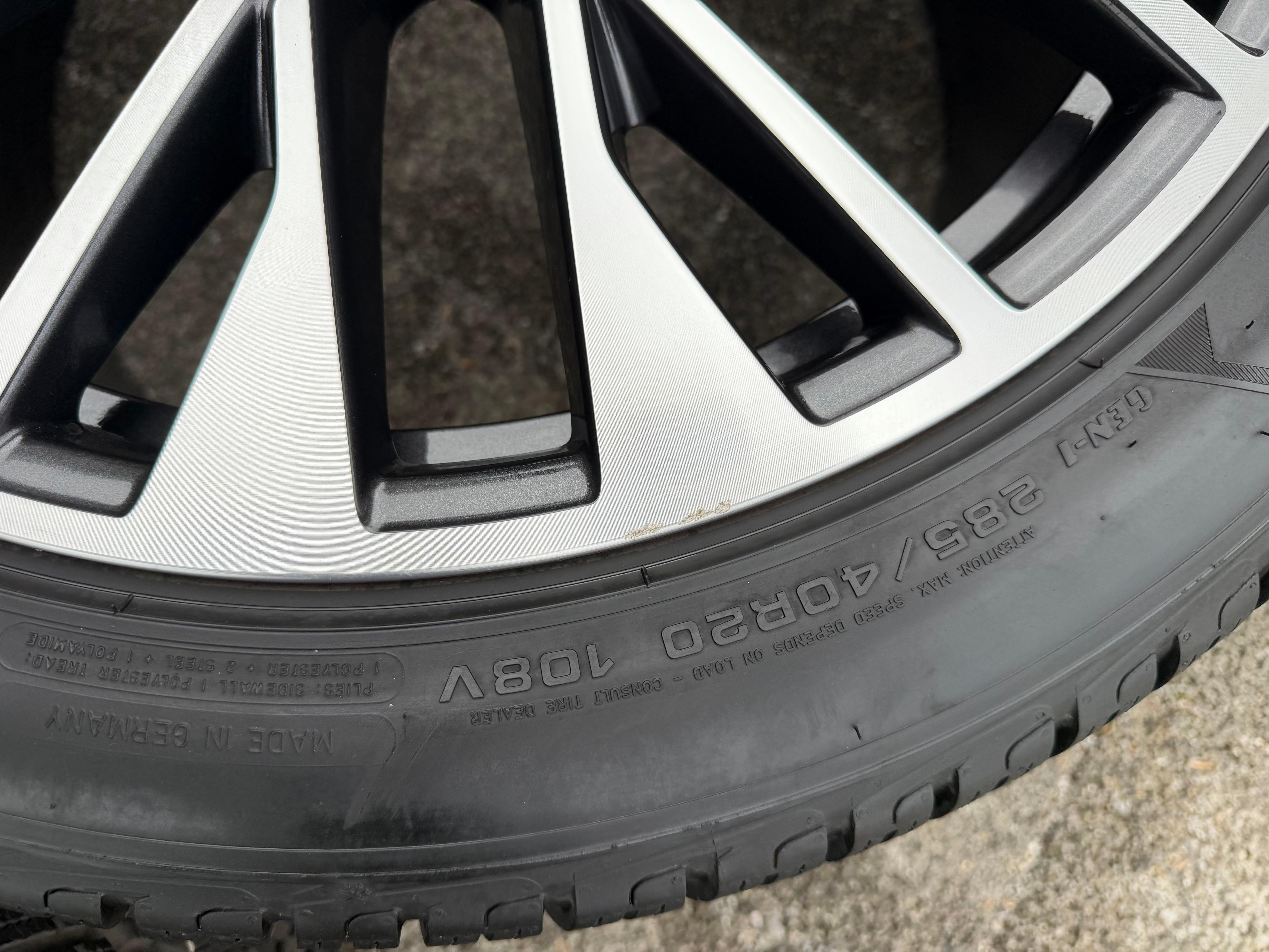 4 RUEDAS DE INVIERNO ORIGINALES DE ALEACIÓN DE 20" PARA AUDI ETRON E-TRON GT 4J3601025CE 4J3601025CF