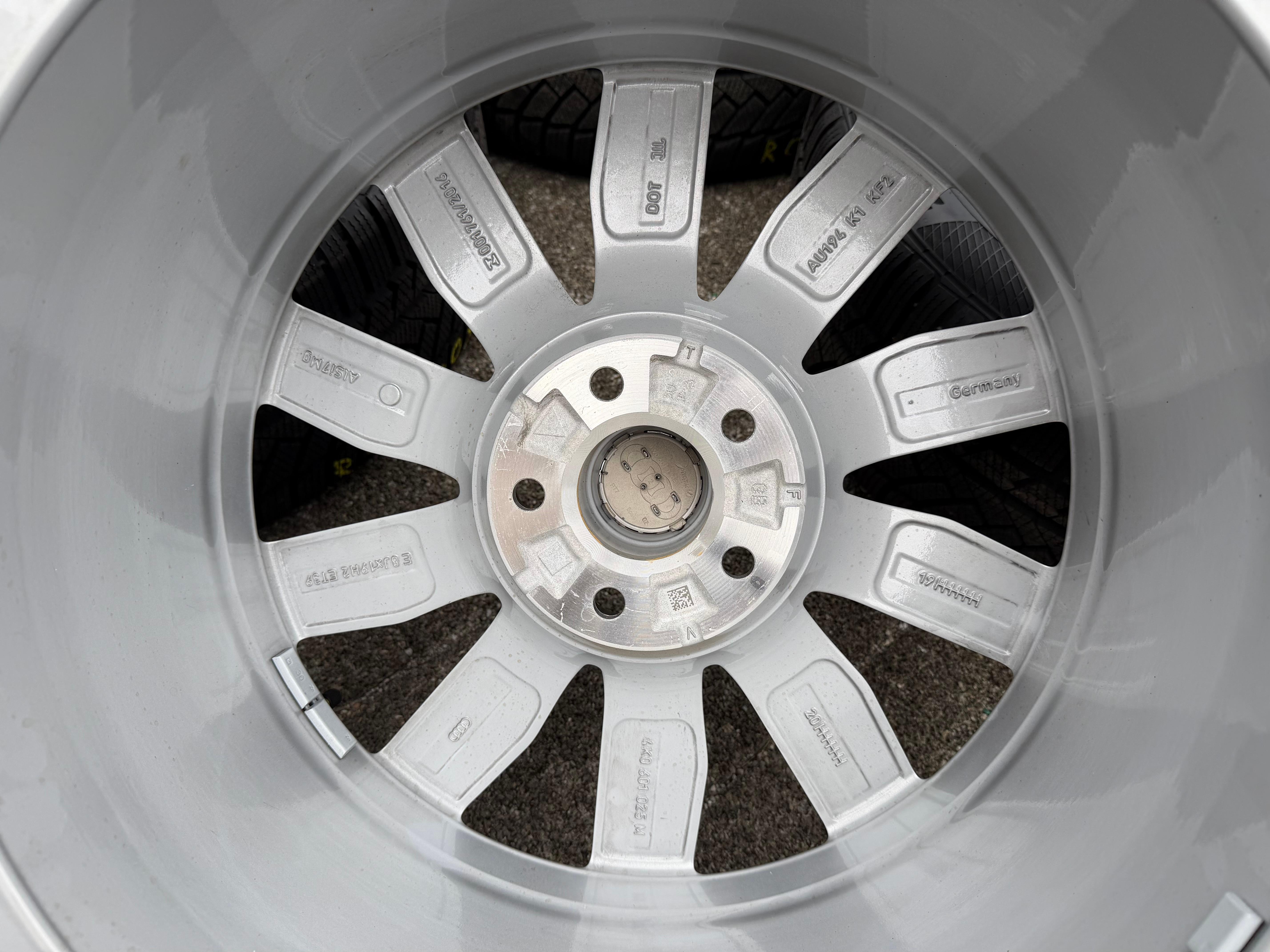 4 Original 19" Alu Winterräder Audi A6 S6 C8 4K 4K0601025M 245/45R19 102V RDKS