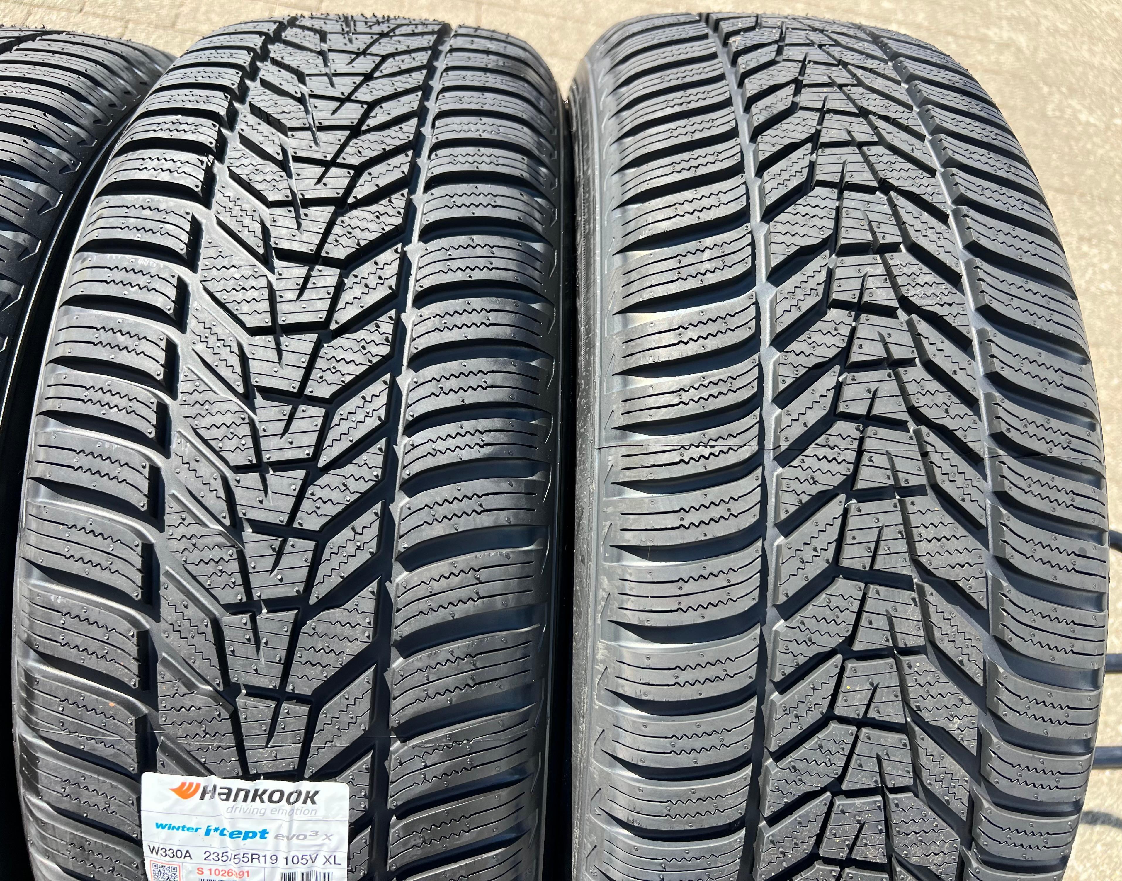 4 ruedas de invierno de aluminio originales de 19" para Hyundai Ioniq 5 NE Santa Fe 235/55R19 105V con RDKS 2021 Hankook NUEVAS