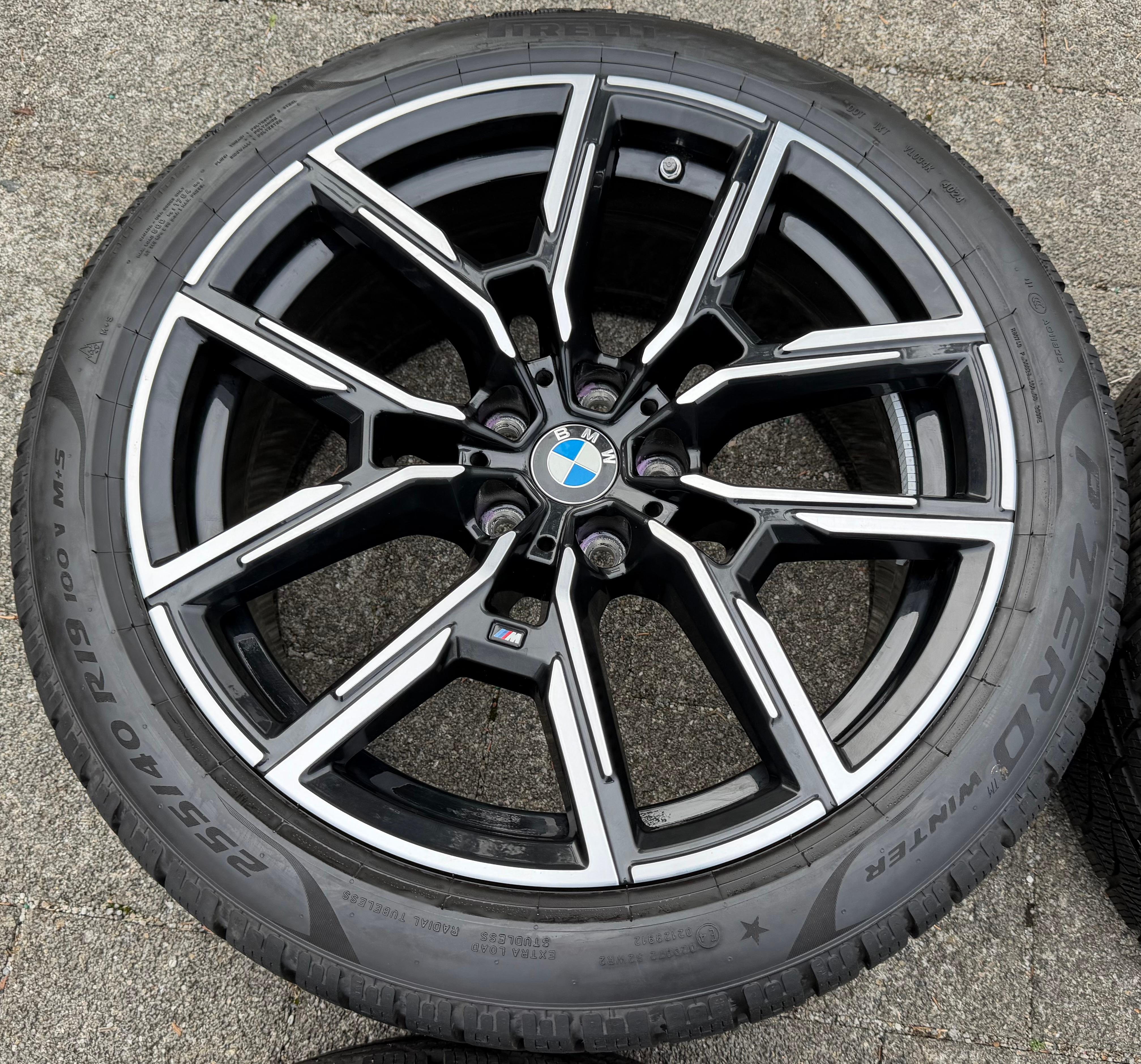 4 originele 19" lichtmetalen winterwielen BMW 4-serie Gran Coupé G26 i4 STYLING 859M M859