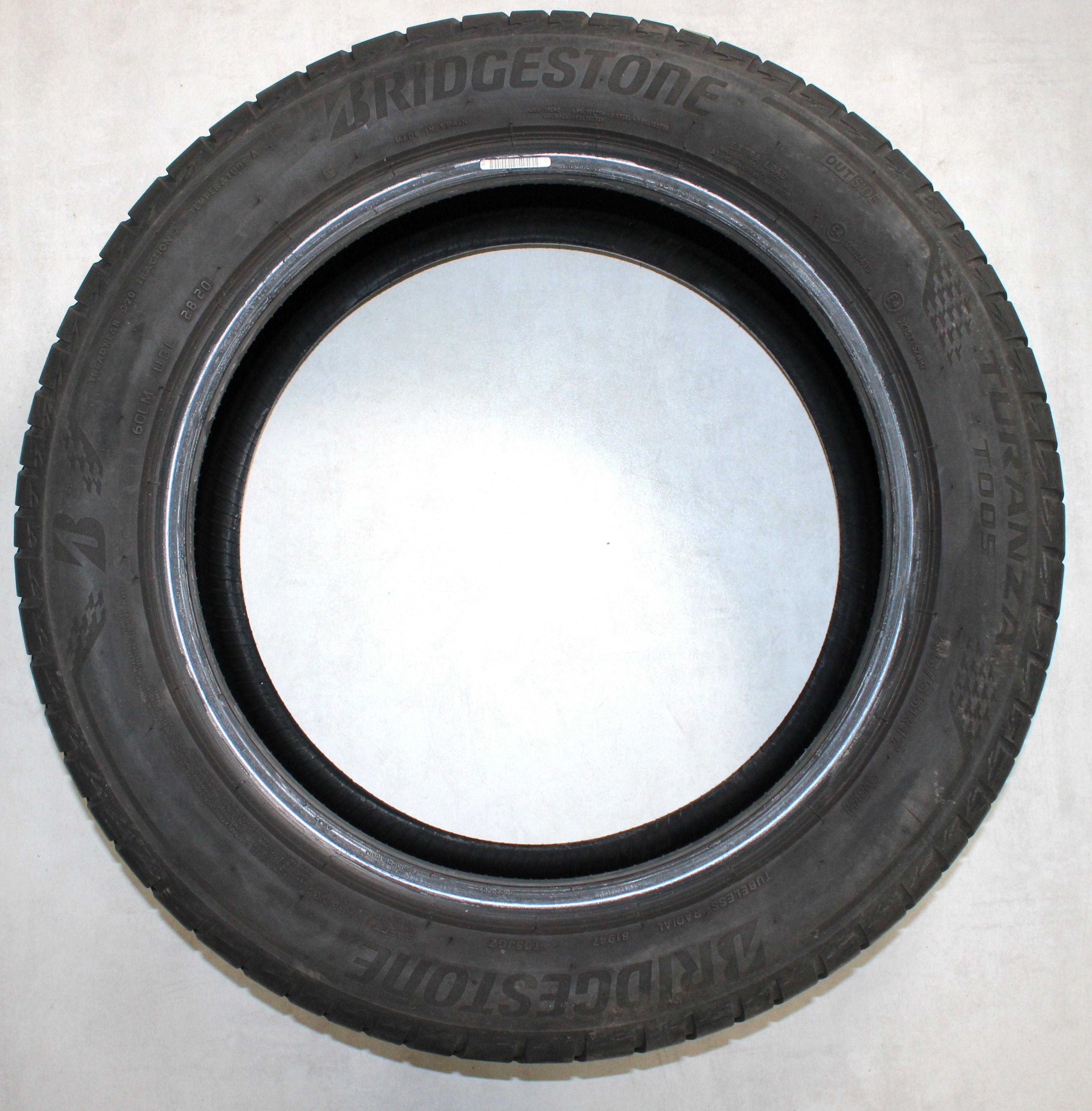 2 x 215/55R17 98H Sommerreifen Bridgestone Turanza T005 5,5-6mm 2020