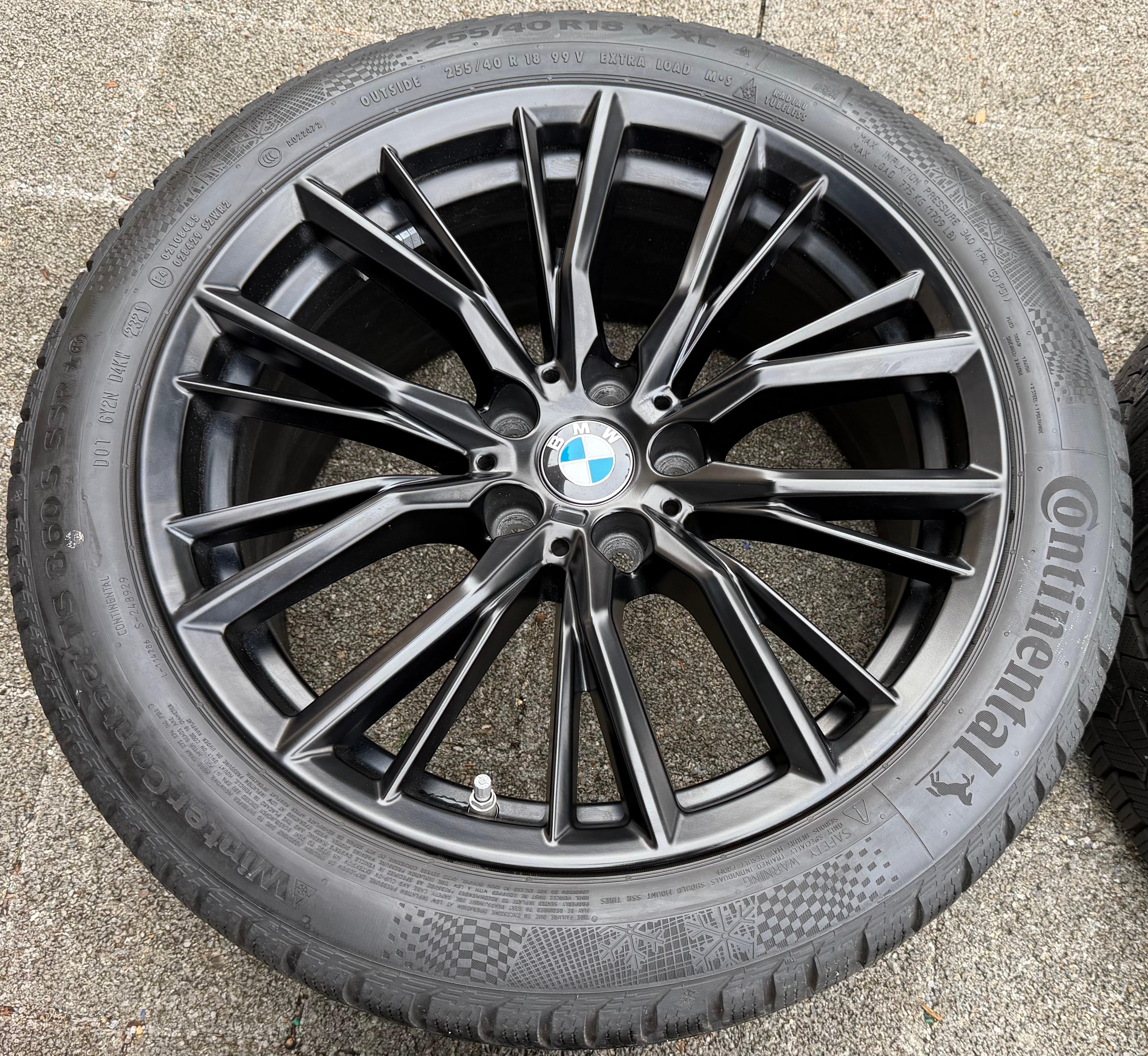 4 Original 18" Alu Winterräder BMW 3ER Reihe G20 G21 4ER G22 G23 2ER G42 M796 RDKS